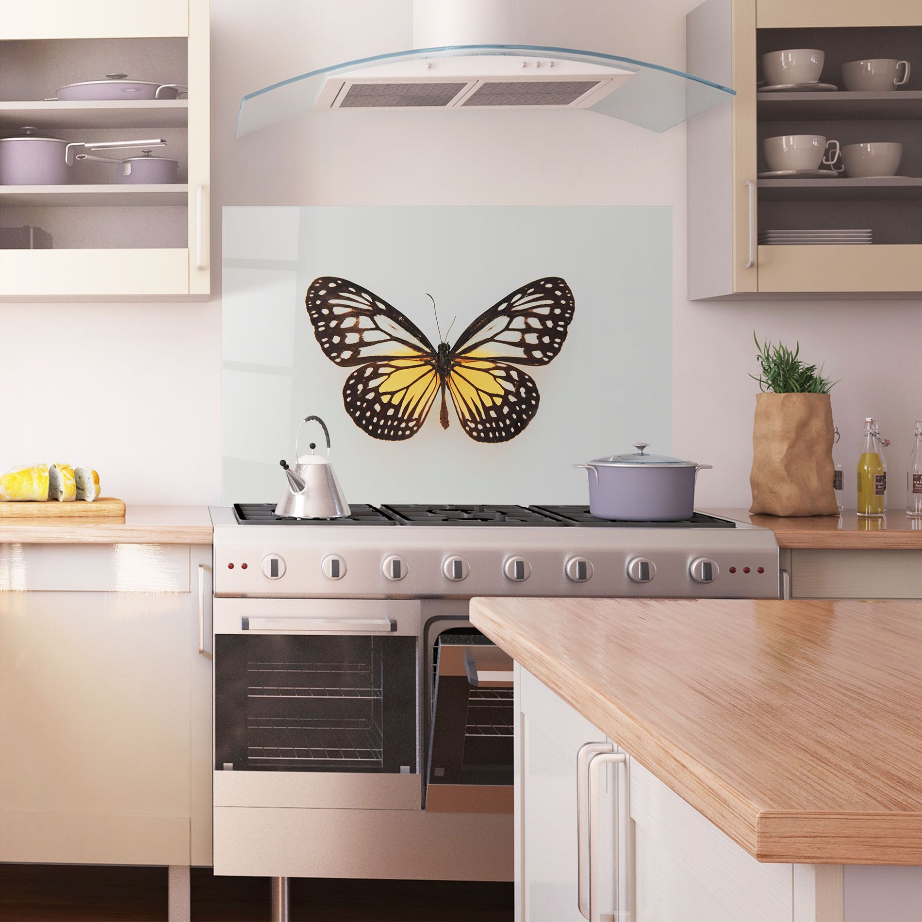 Butterfly On Grey mockup 1