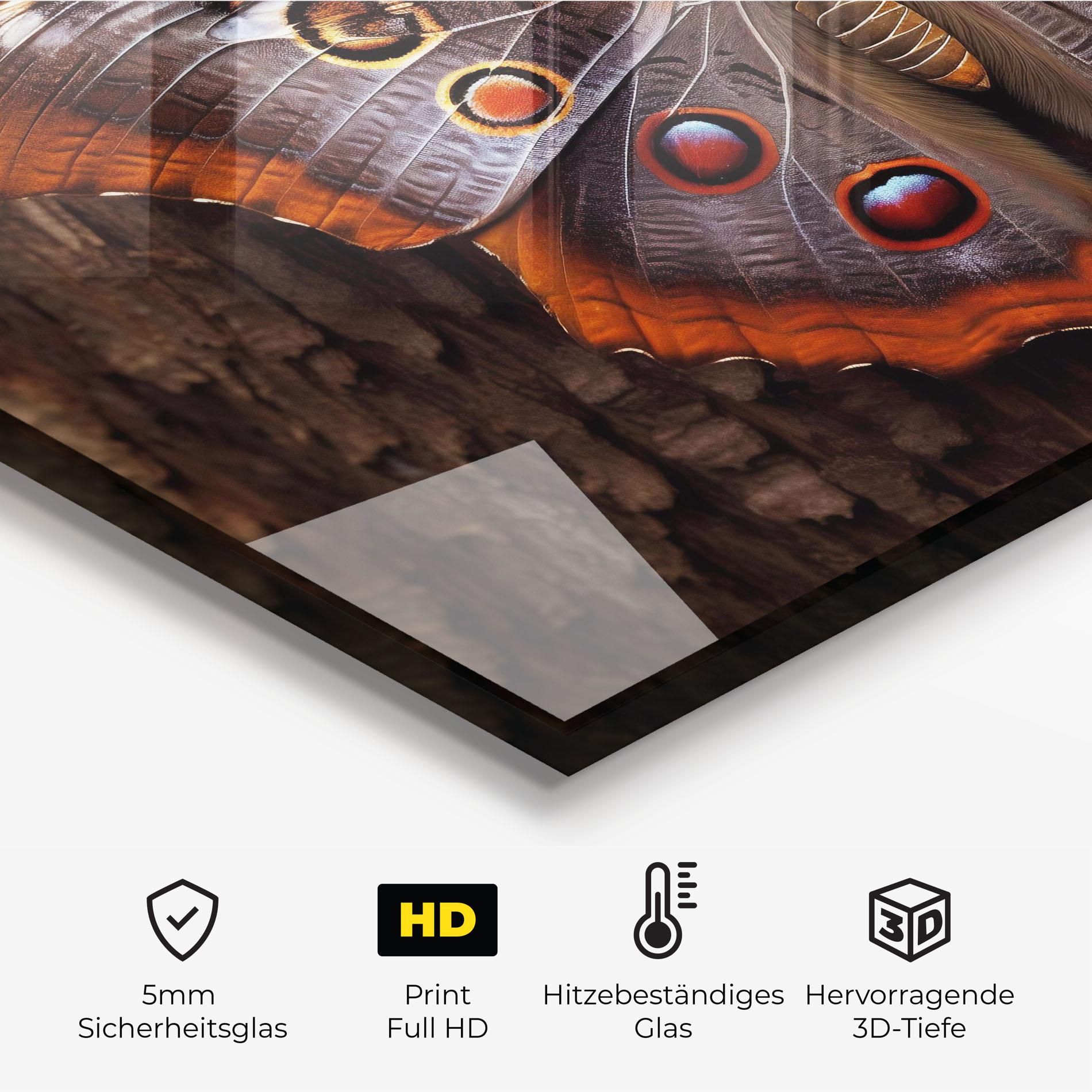 Brown Eyes Butterfly mockup 2