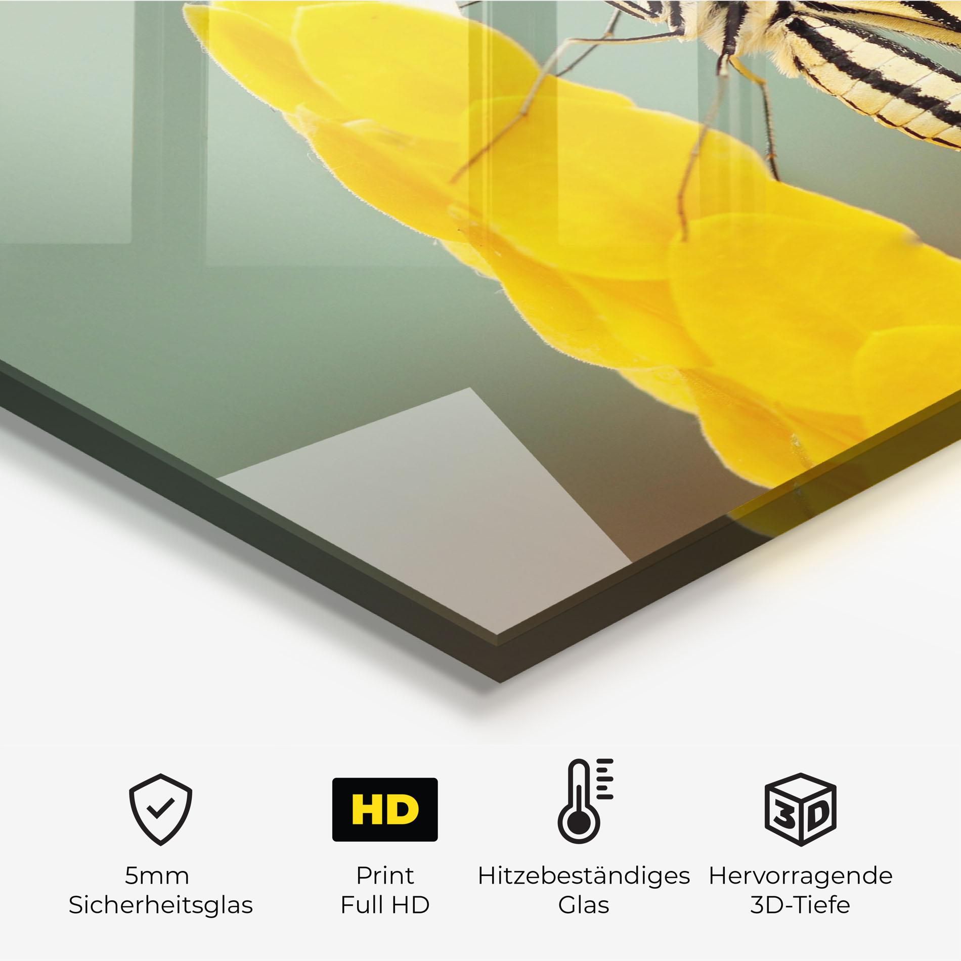 Cream Yellow Butterfly mockup 2