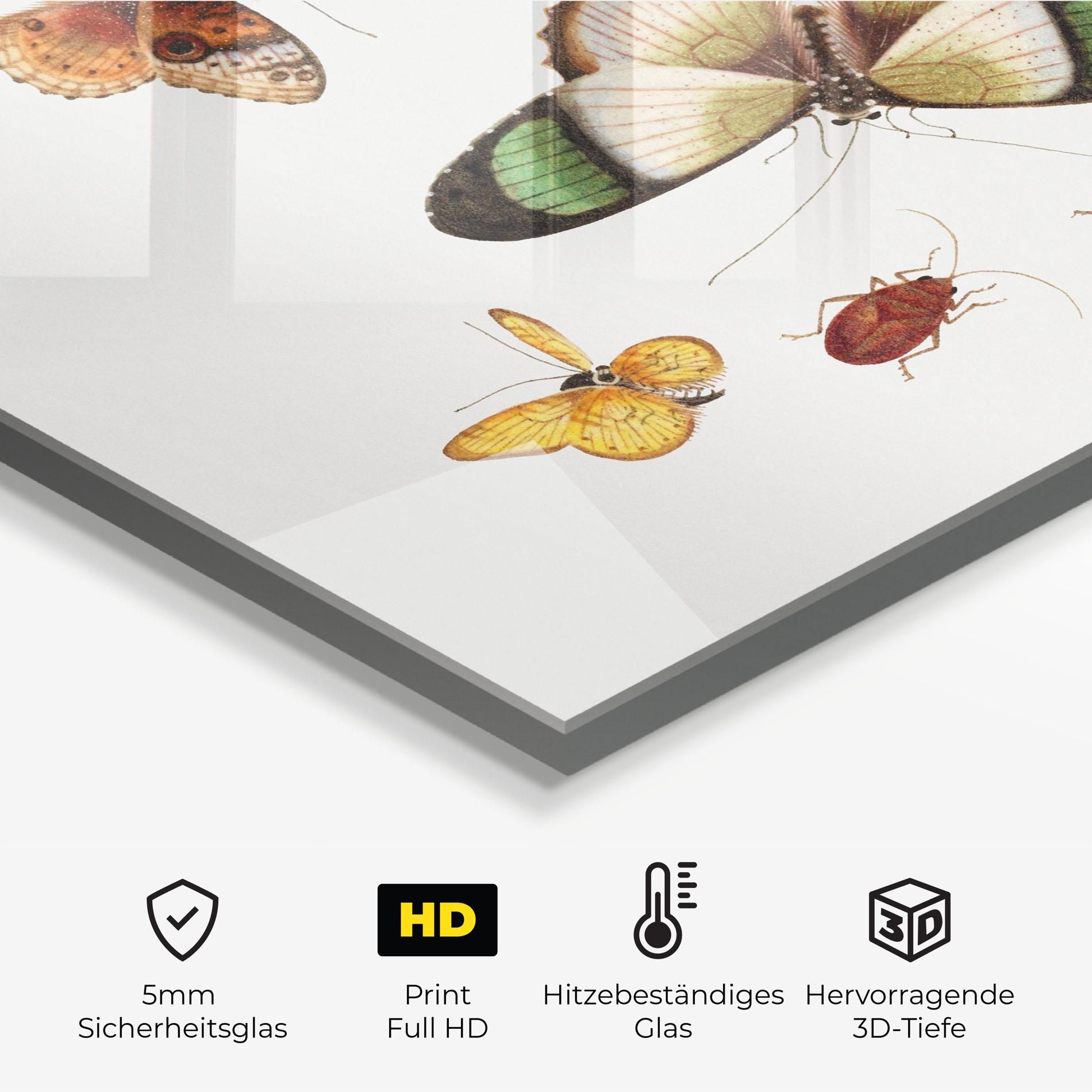 Green Cream Butterfly mockup 2