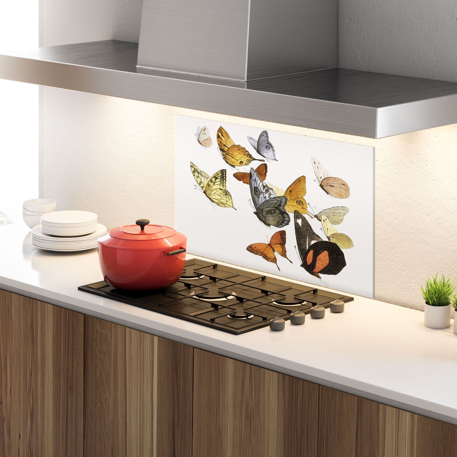 Butterfly Floating mockup 4