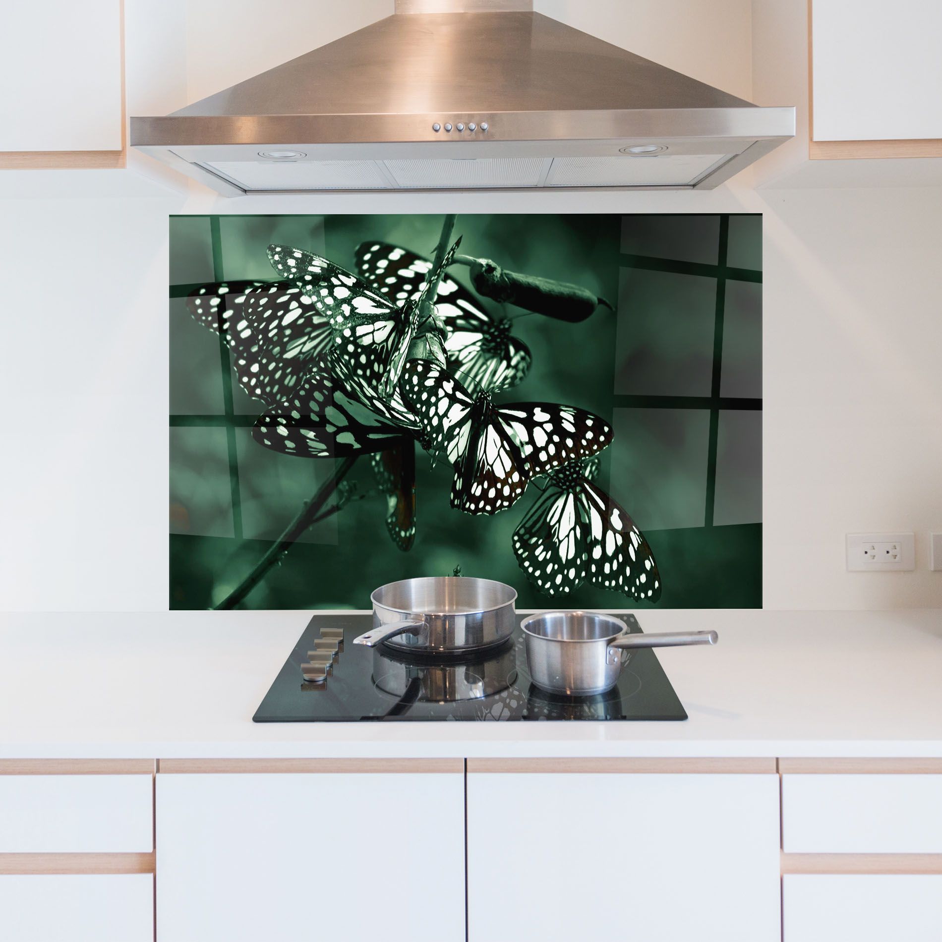 Black White Butterflies mockup 5