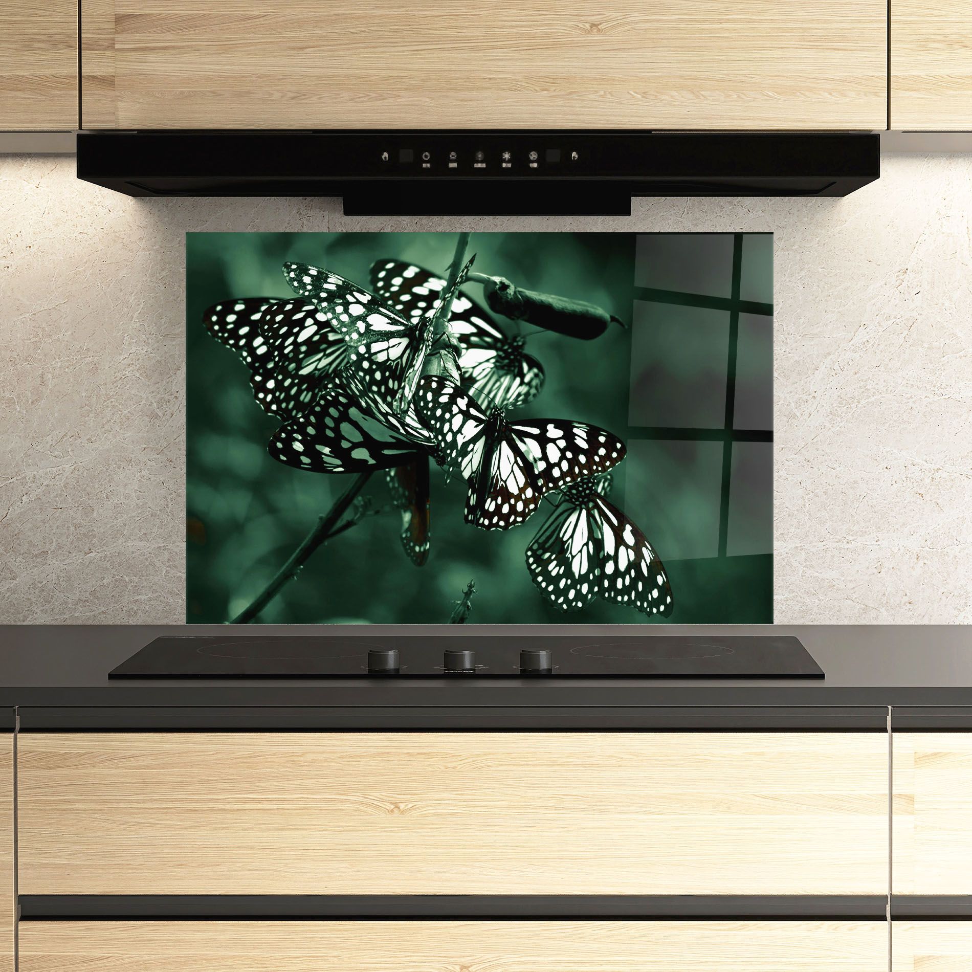 Black White Butterflies mockup 3