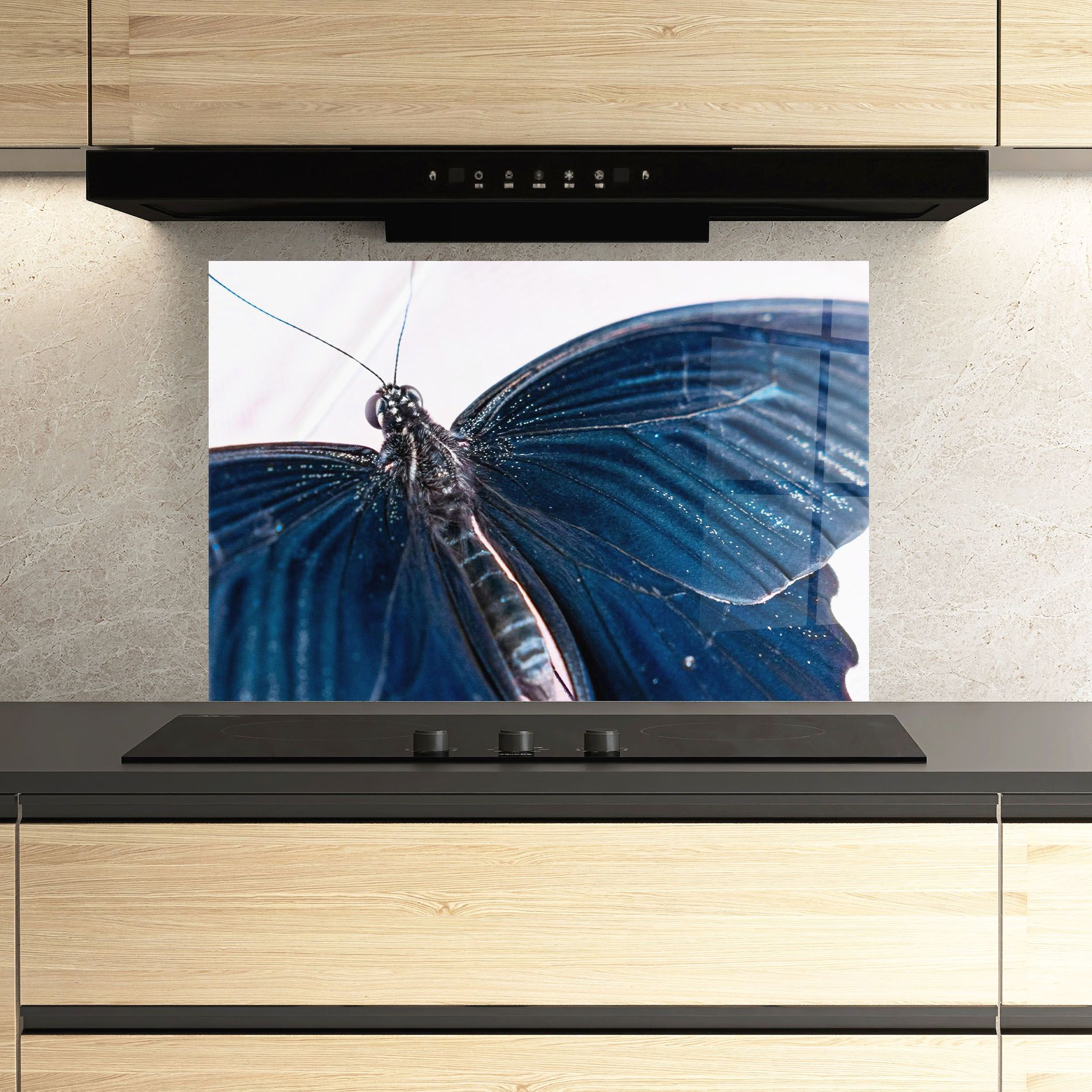 Blue Butterfly mockup 3