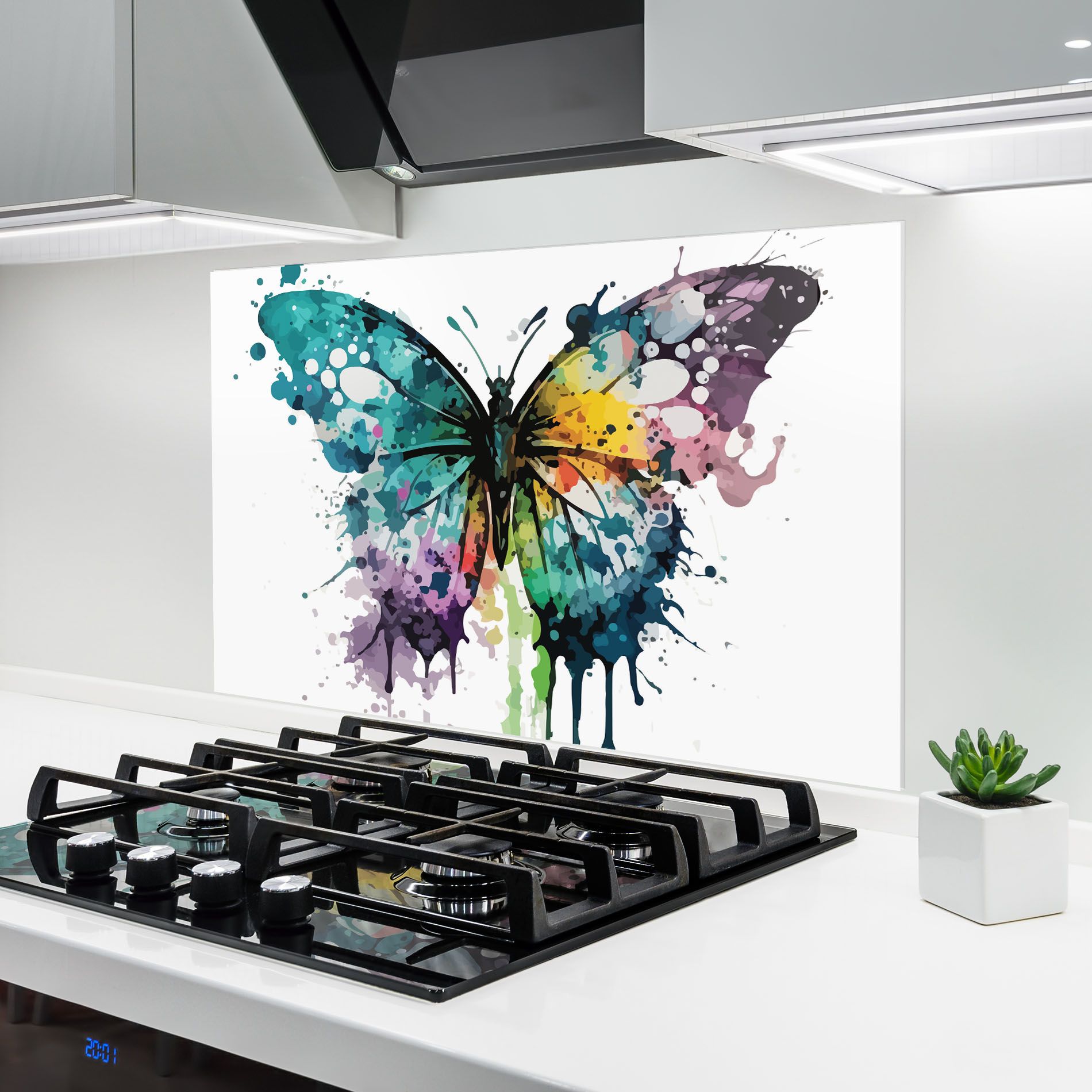 Watercolor Pretty Butterfly mockup 6