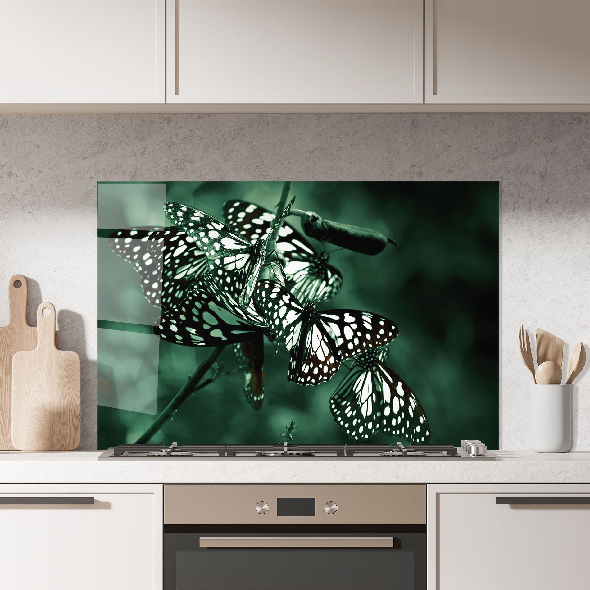 Black White Butterflies mockup 7