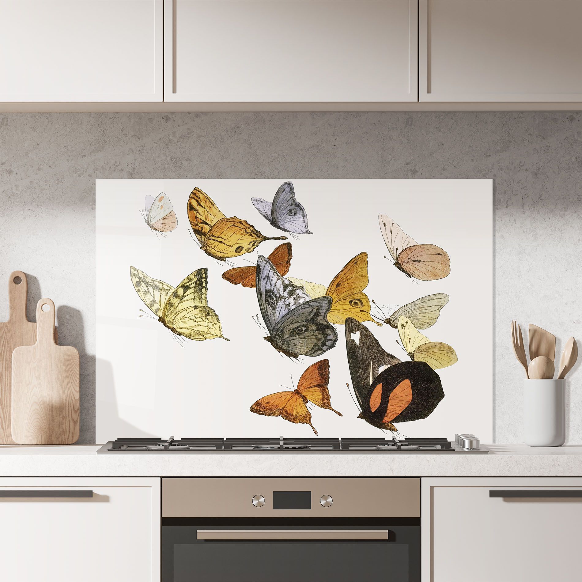 Butterfly Floating mockup 7