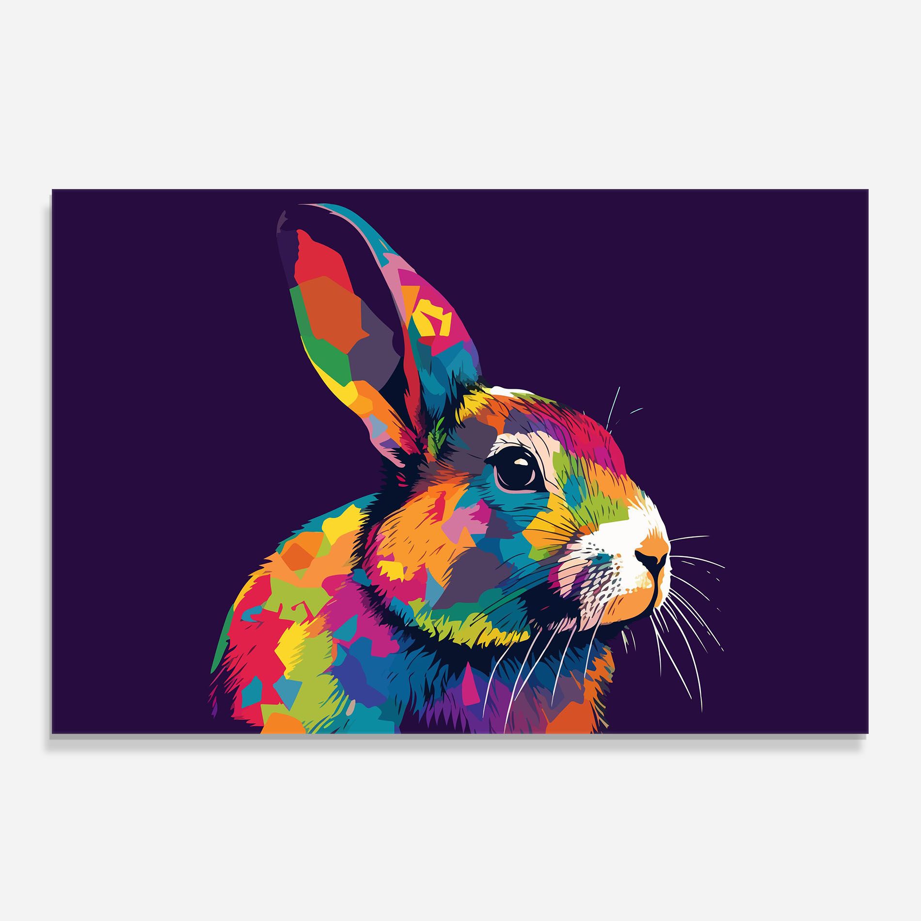 Bunny On Purple mockup 0