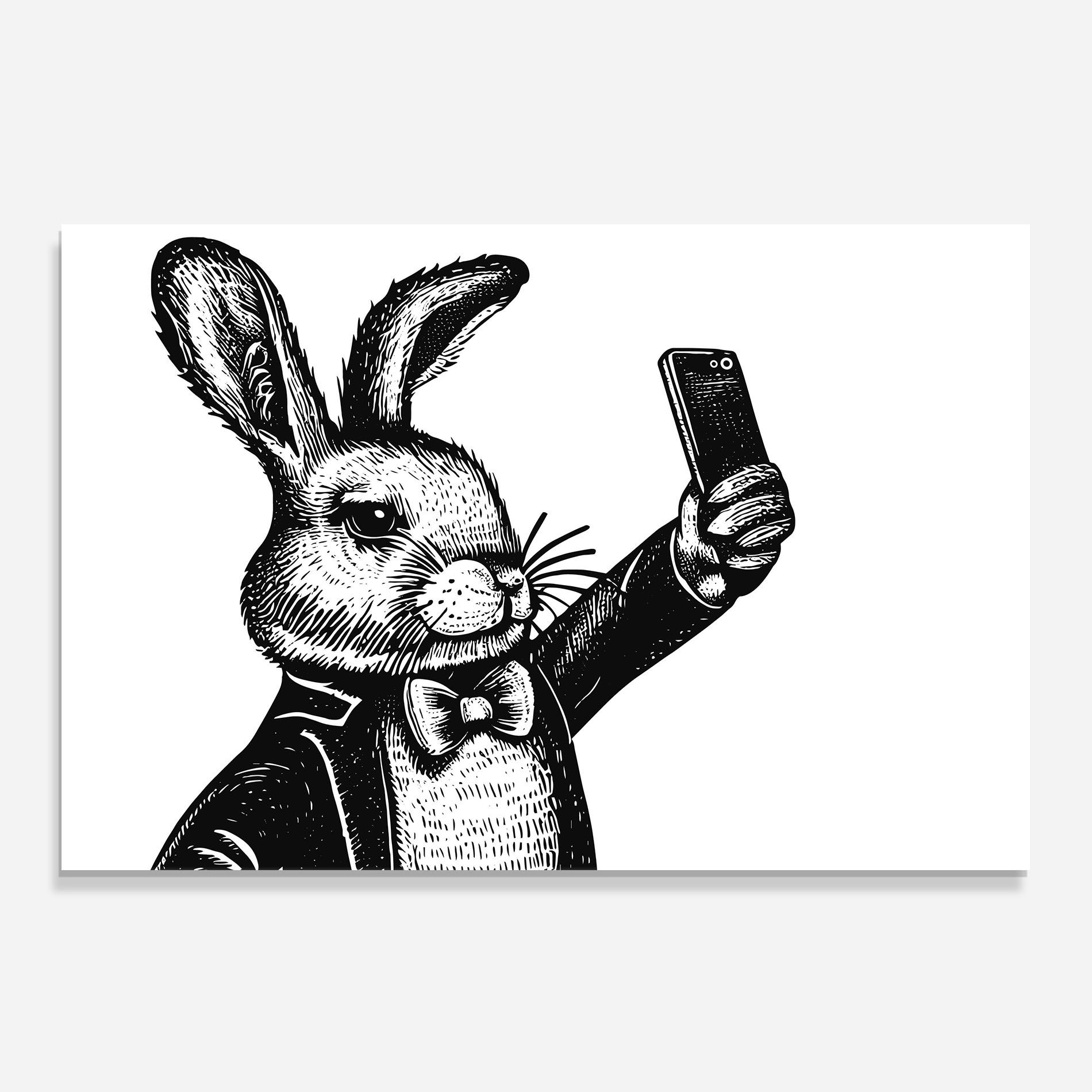 Selfie Bunny mockup 0