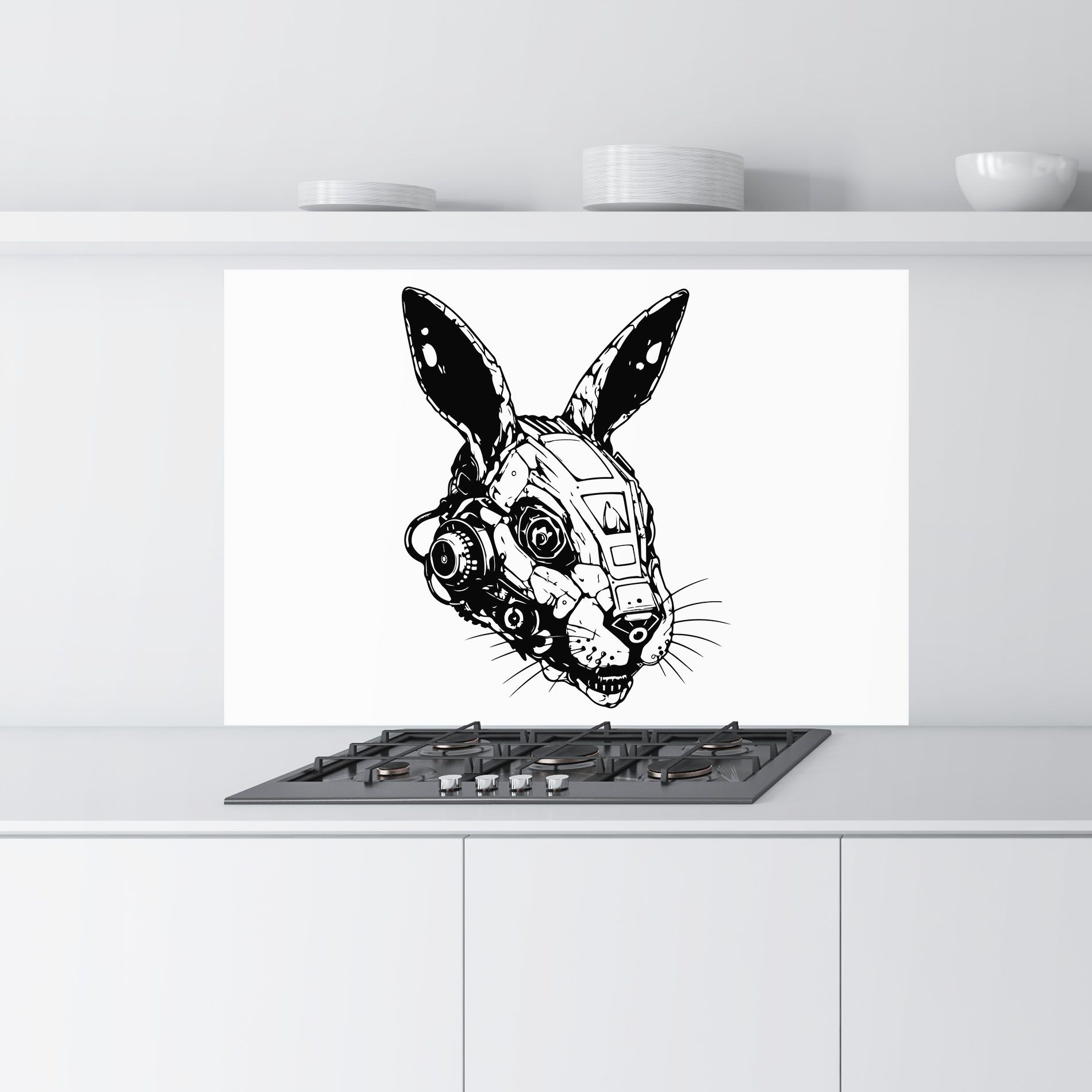 Rabbit Cyborg mockup 9