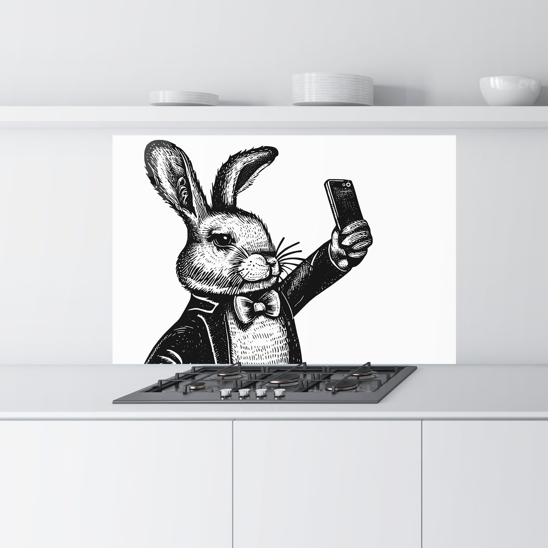 Selfie Bunny mockup 9