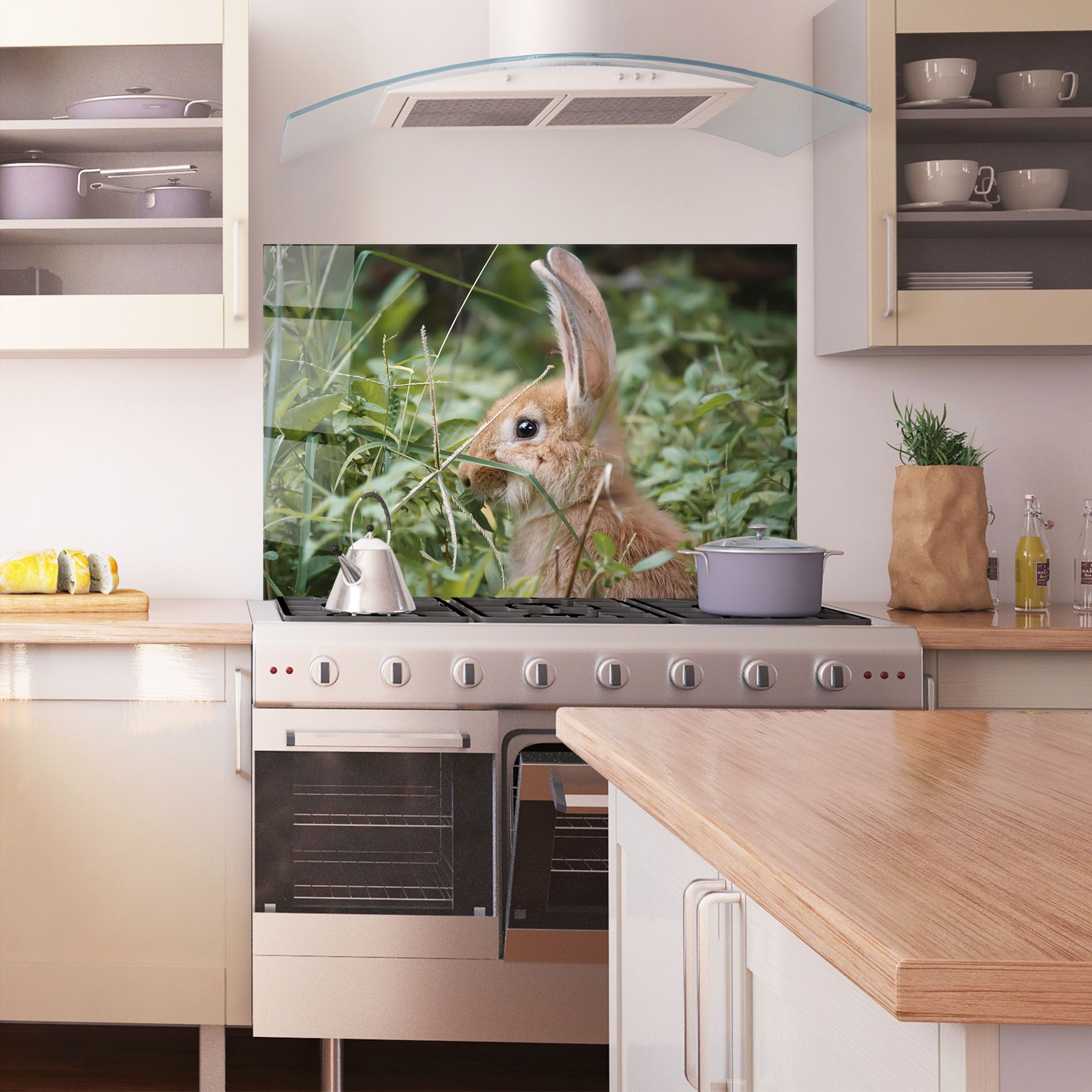 Orange Bunny Hunting mockup 1
