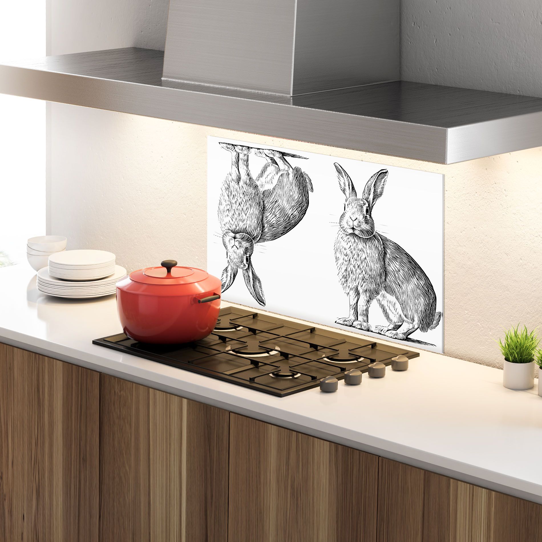 Rabbit Sketch mockup 4