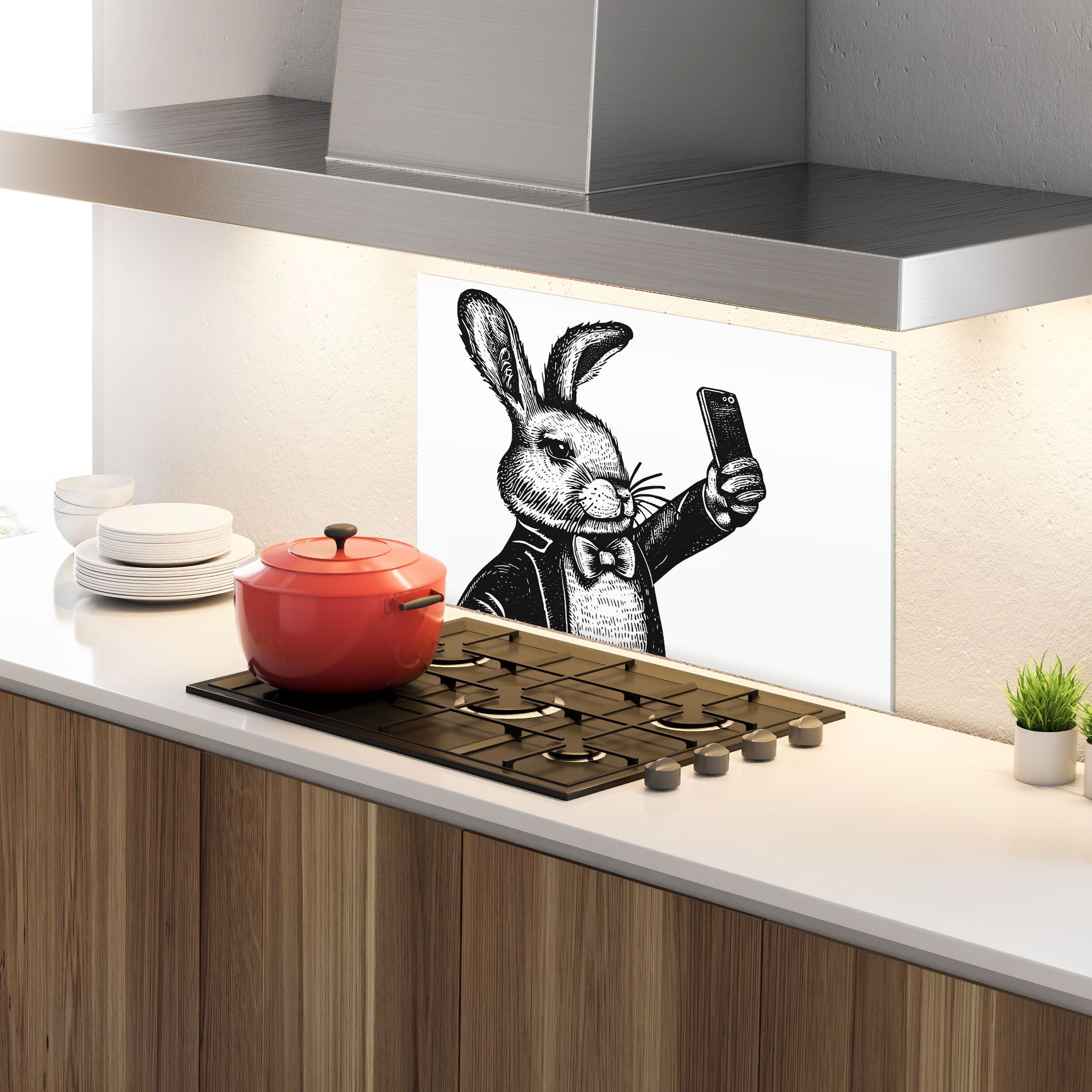 Selfie Bunny mockup 4