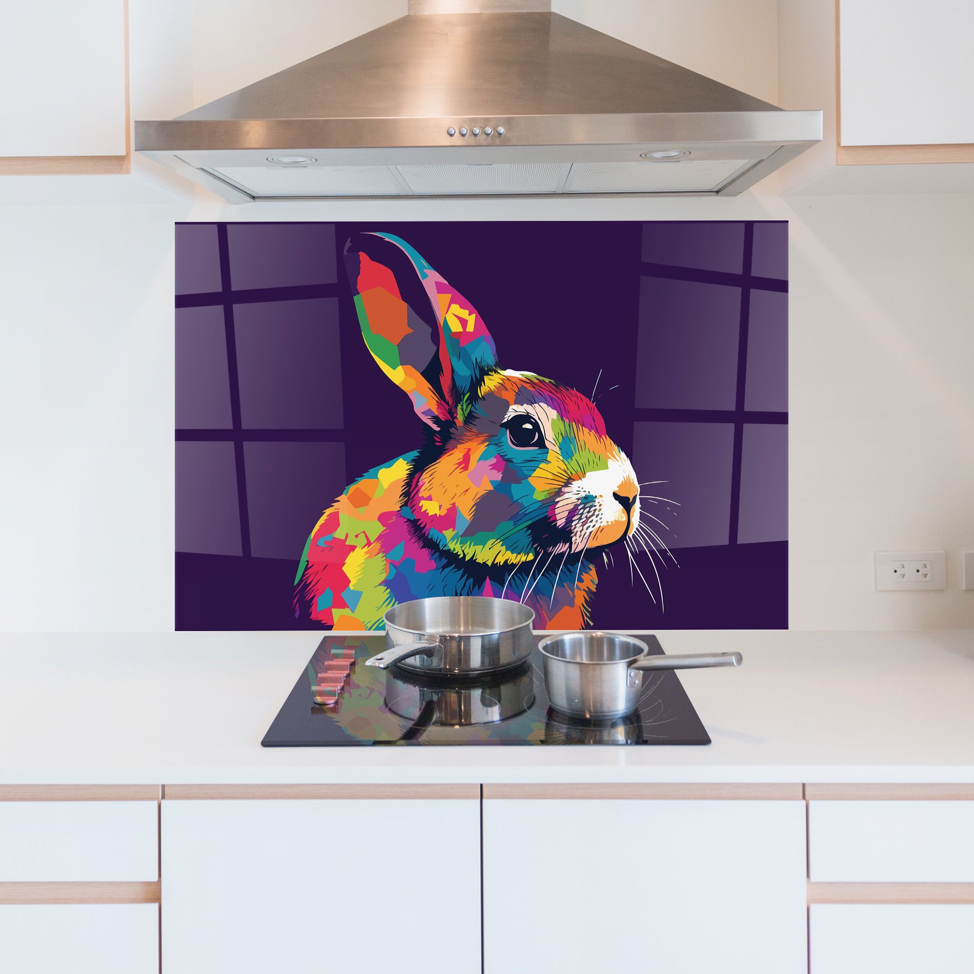 Bunny On Purple mockup 5