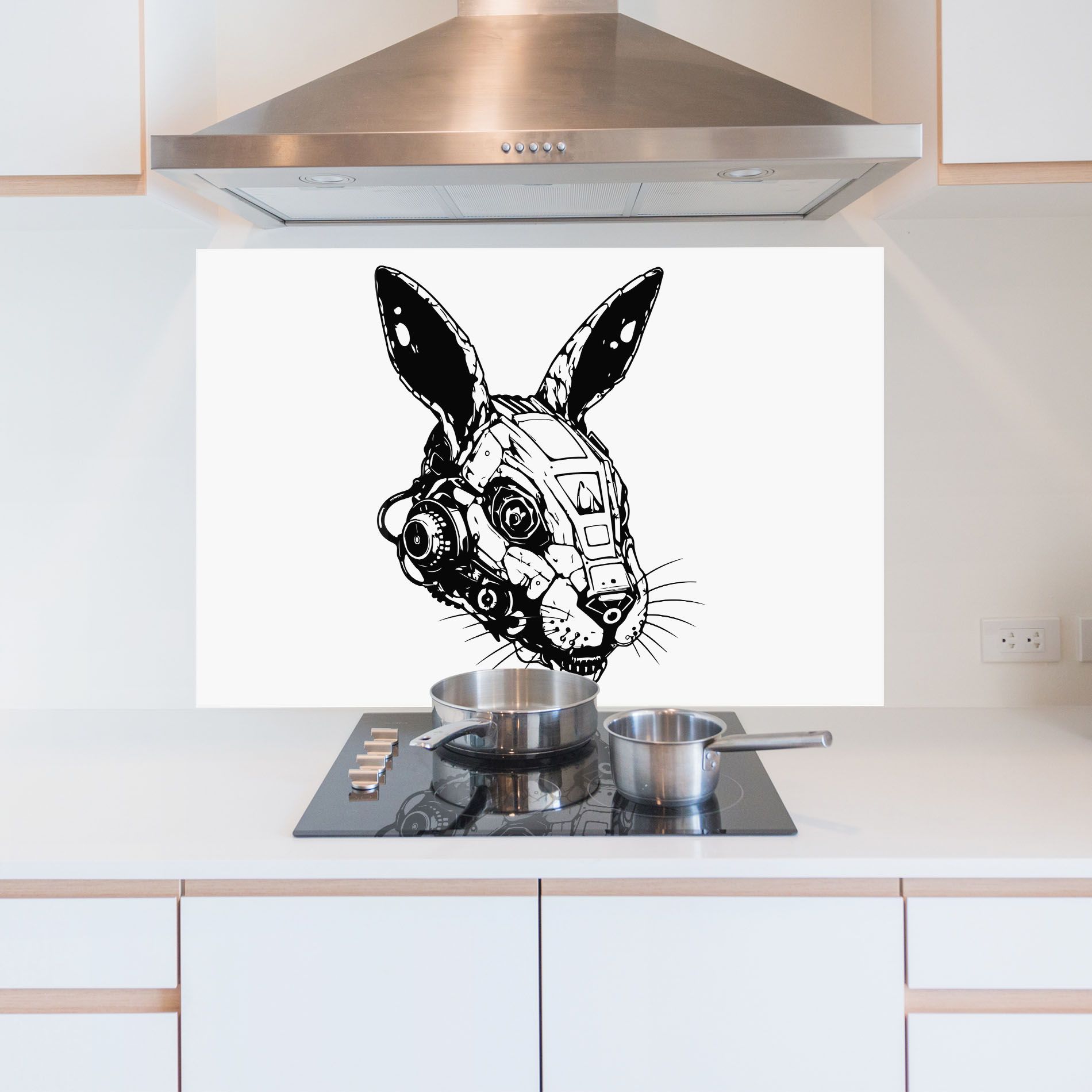 Rabbit Cyborg mockup 5