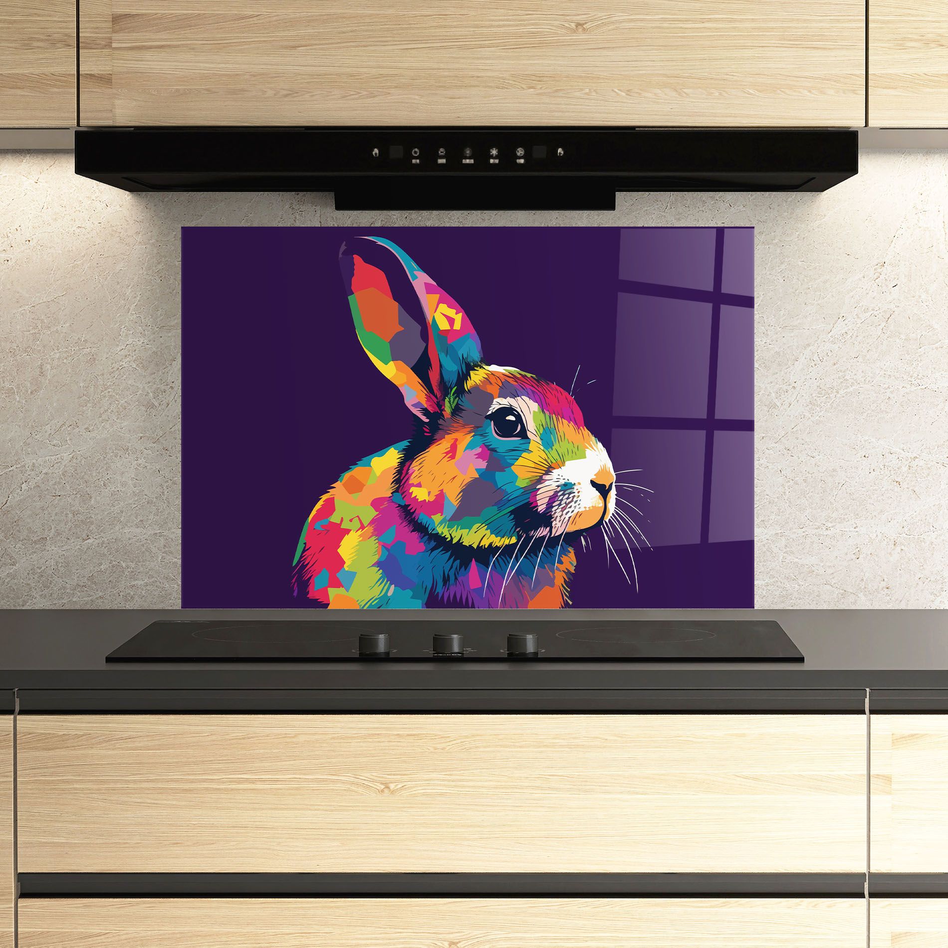 Bunny On Purple mockup 3