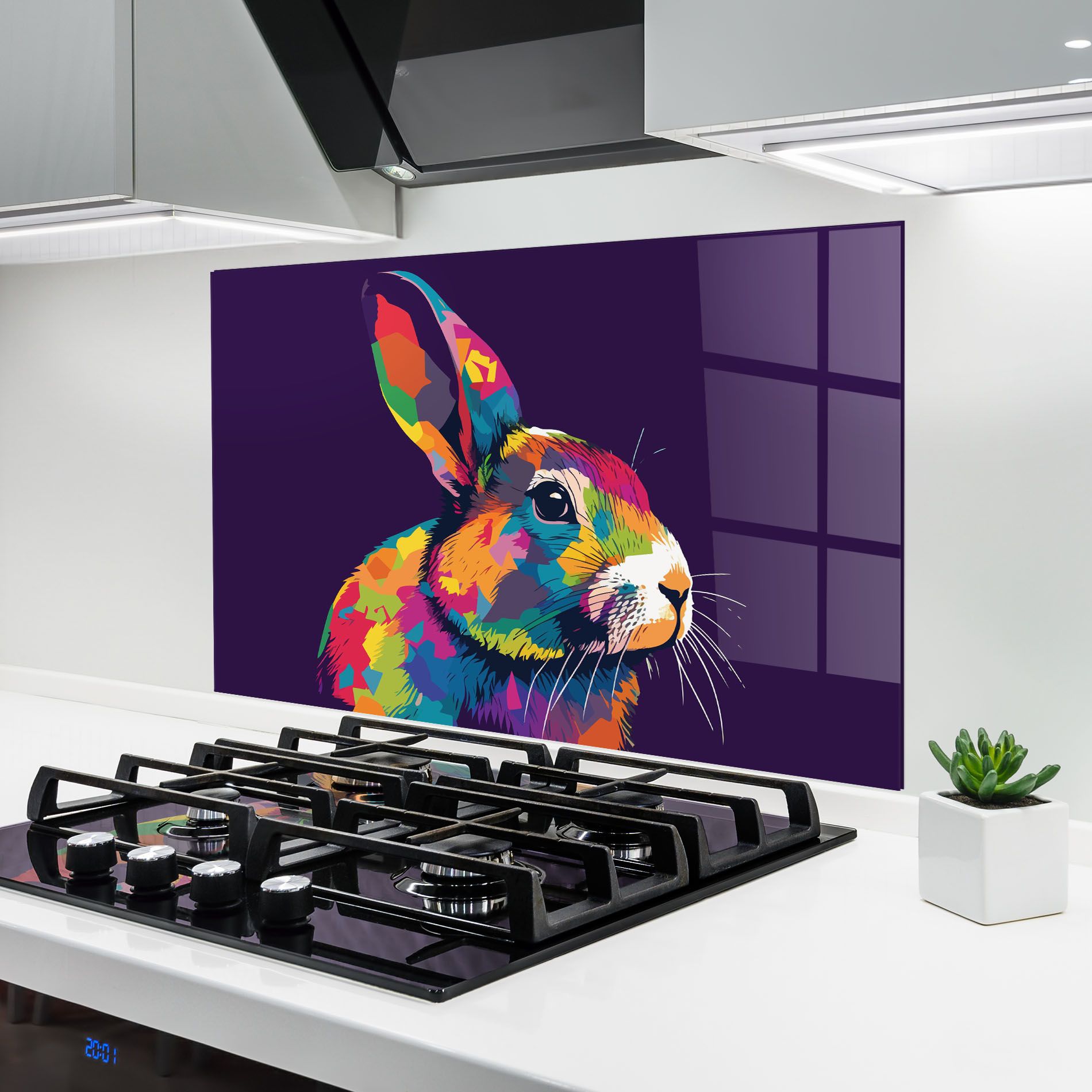 Bunny On Purple mockup 6