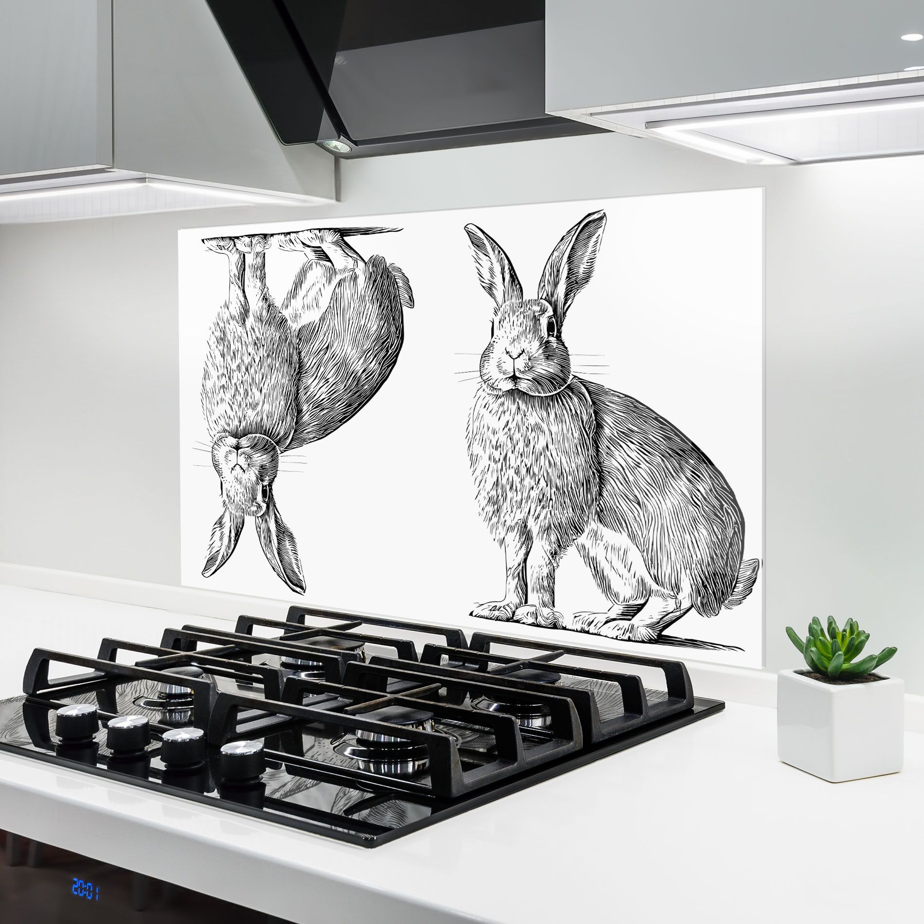 Rabbit Sketch mockup 6