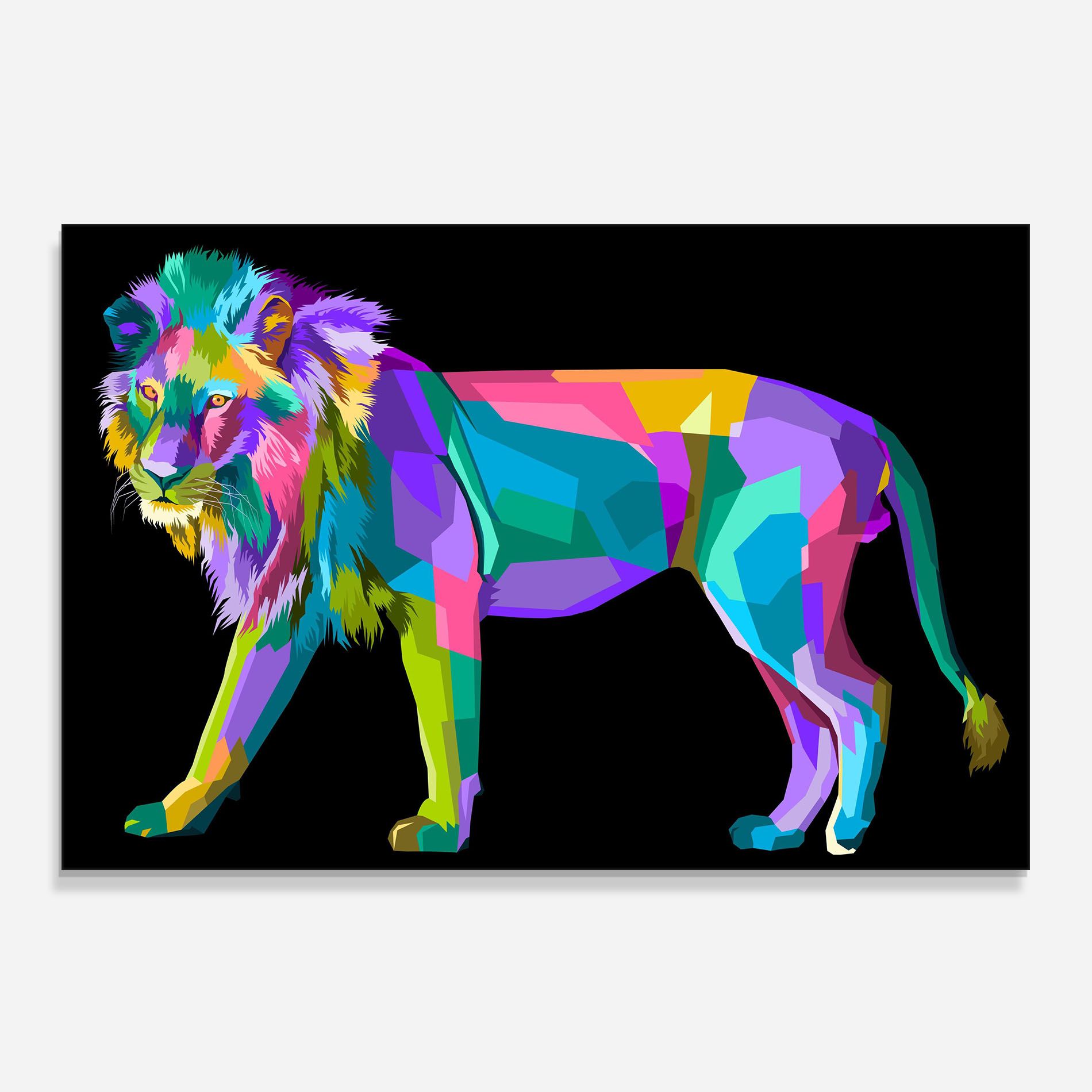Lion Walking mockup 0