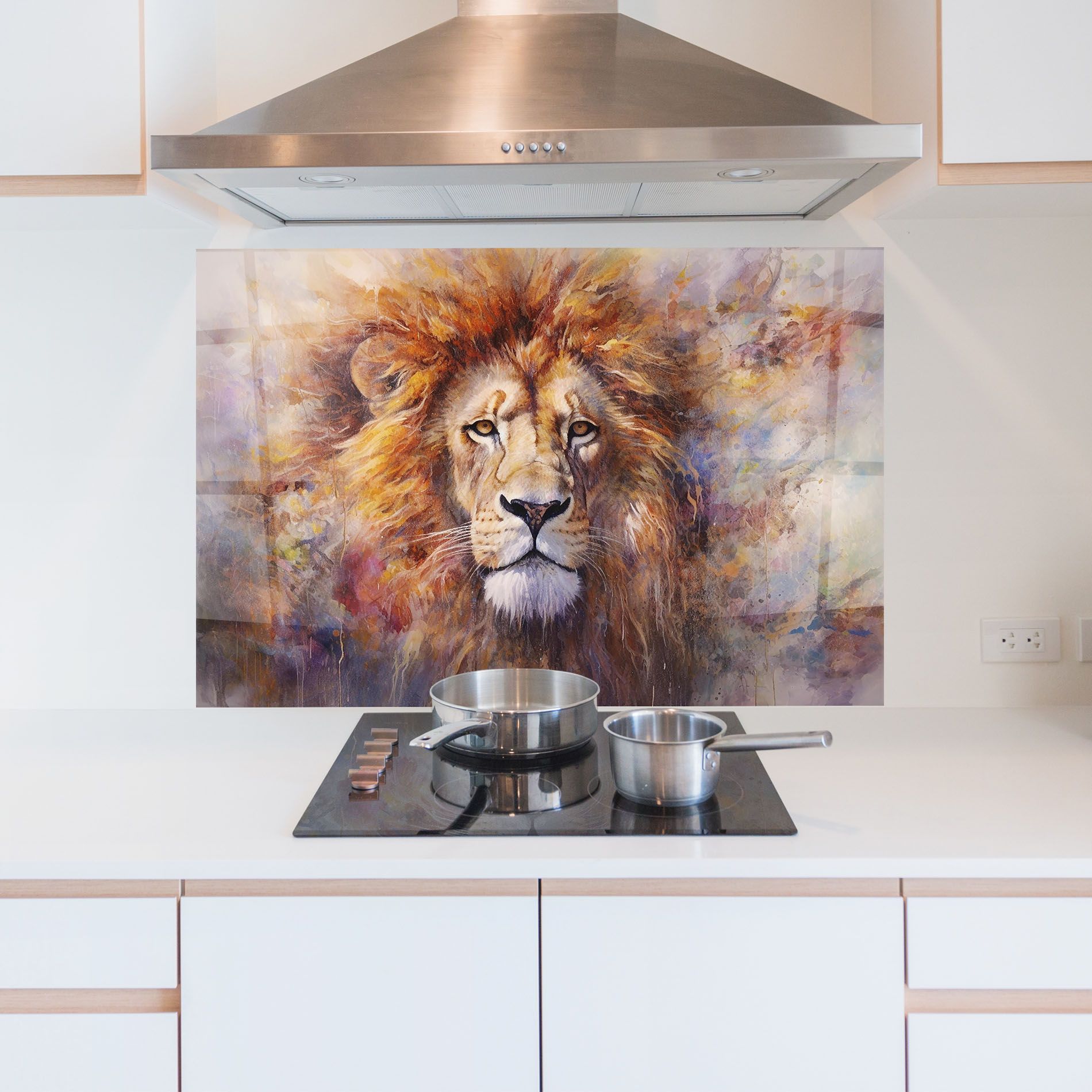 Abstract Lion Head mockup 5