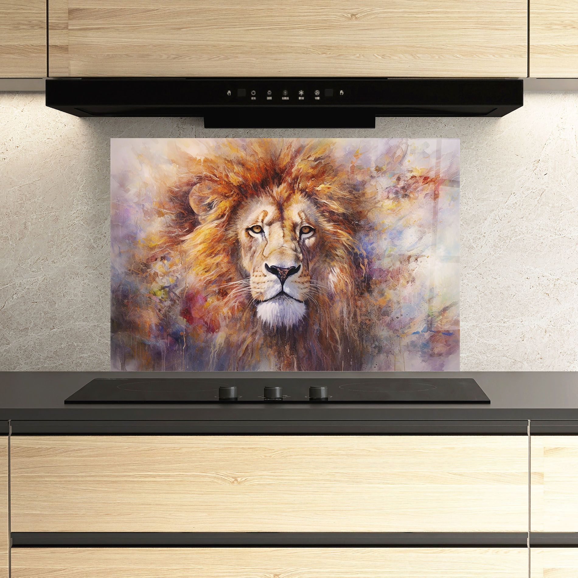 Abstract Lion Head mockup 3