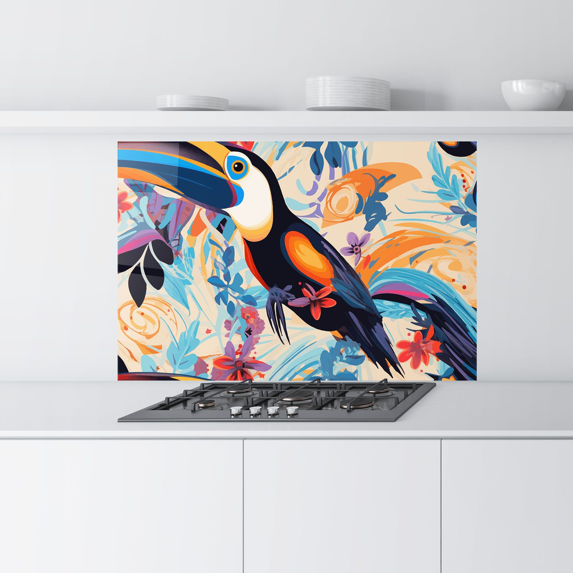 Colorful Toucan mockup 9