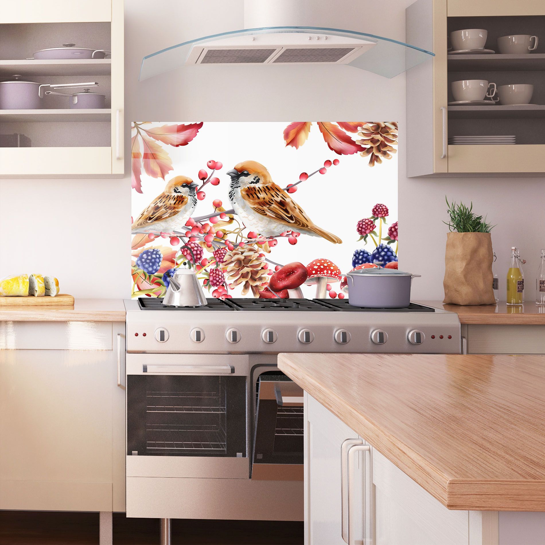 Birds And Berries mockup 1