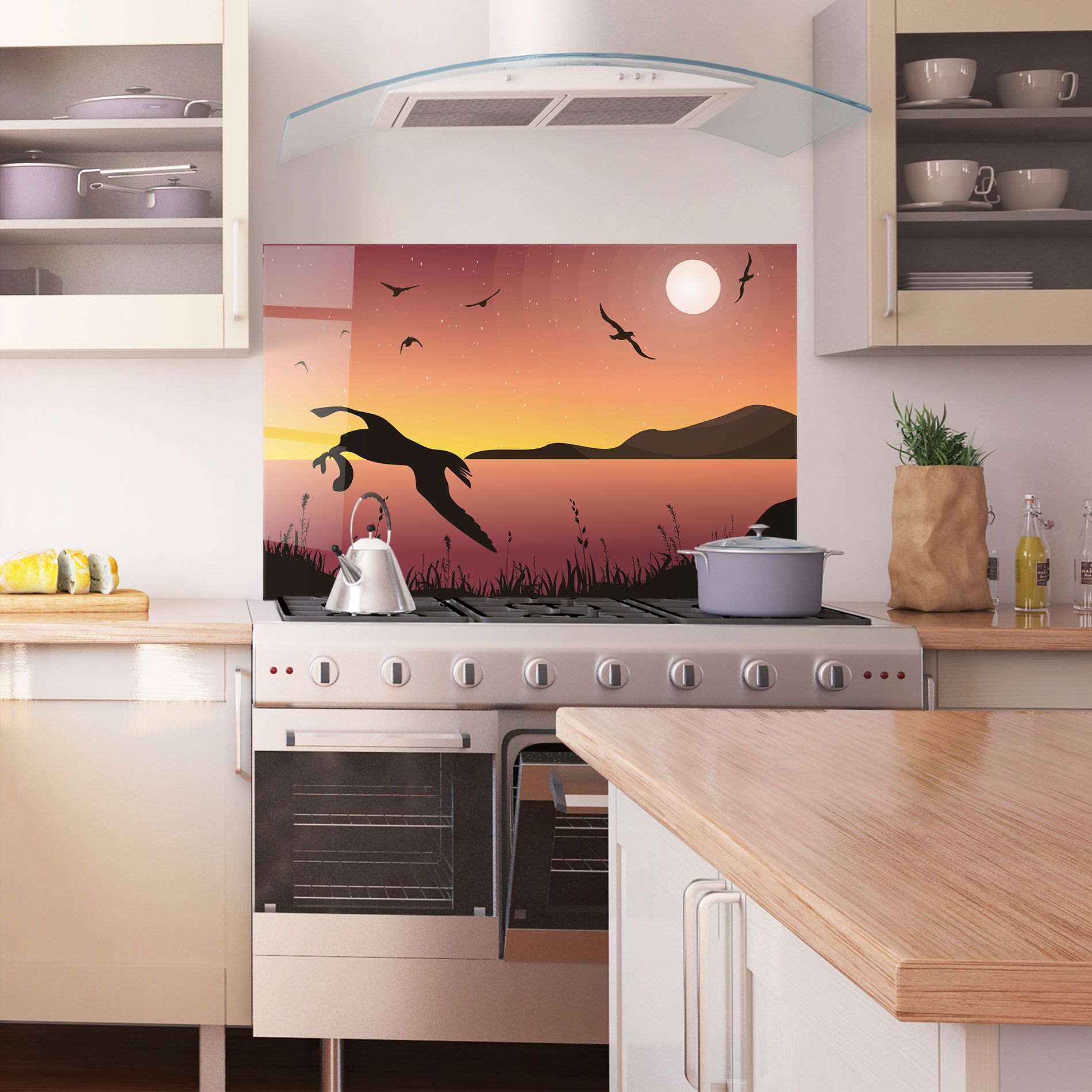 Birds Fishing mockup 1