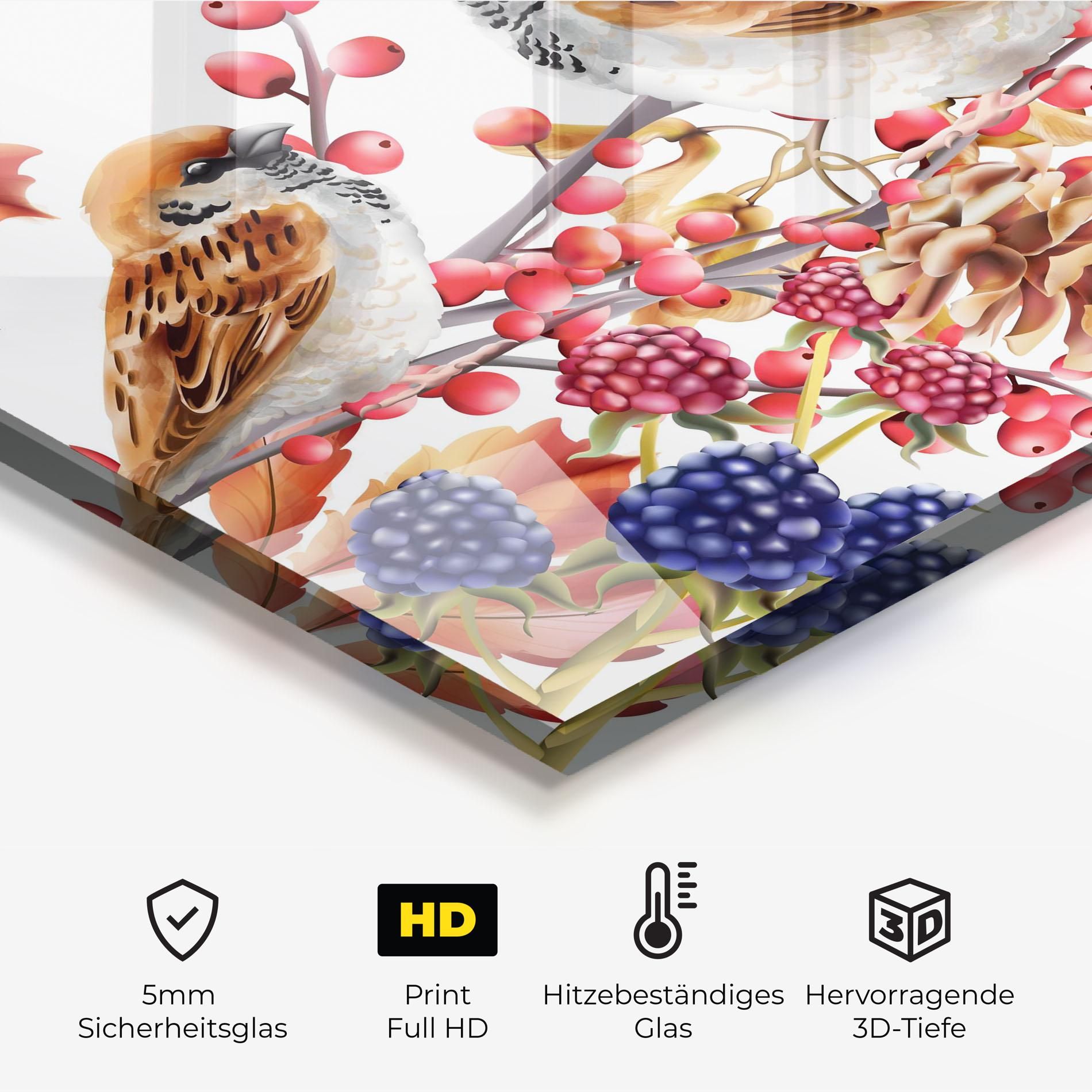 Birds And Berries mockup 2