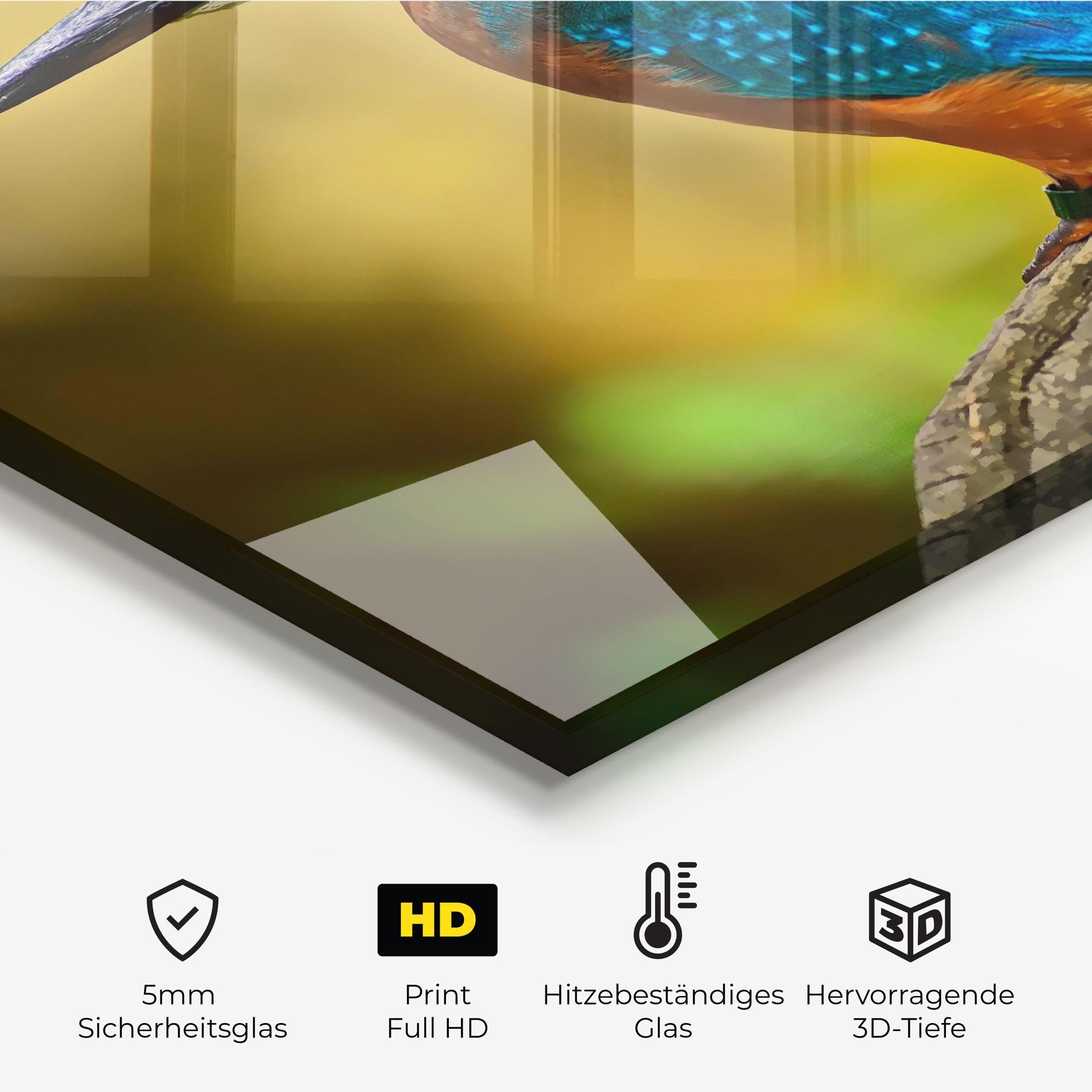 Cute Blue Bird mockup 2