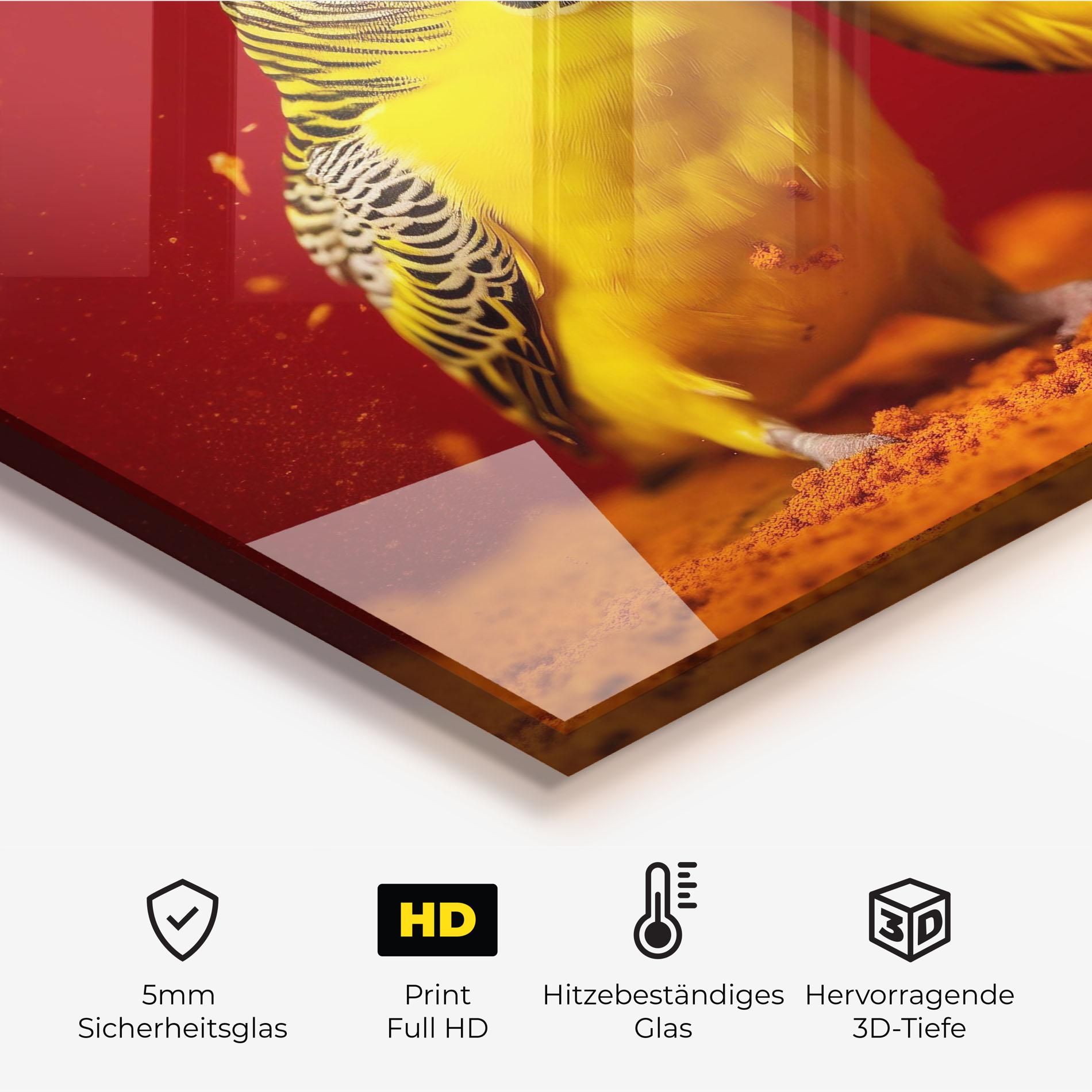 Cute Yellow Birds mockup 2