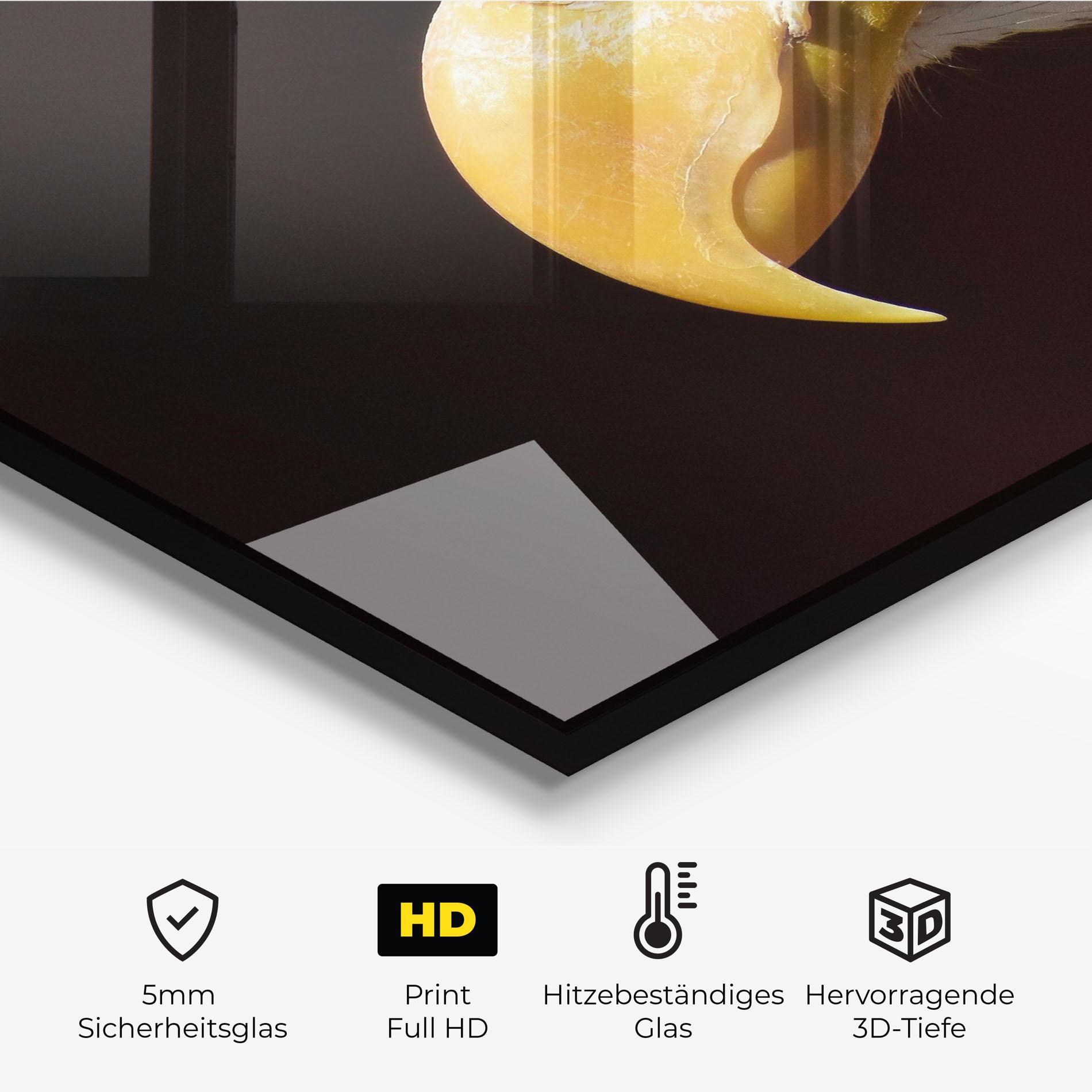 Küchenrückwand Glas Eagle Close Up mockup 2