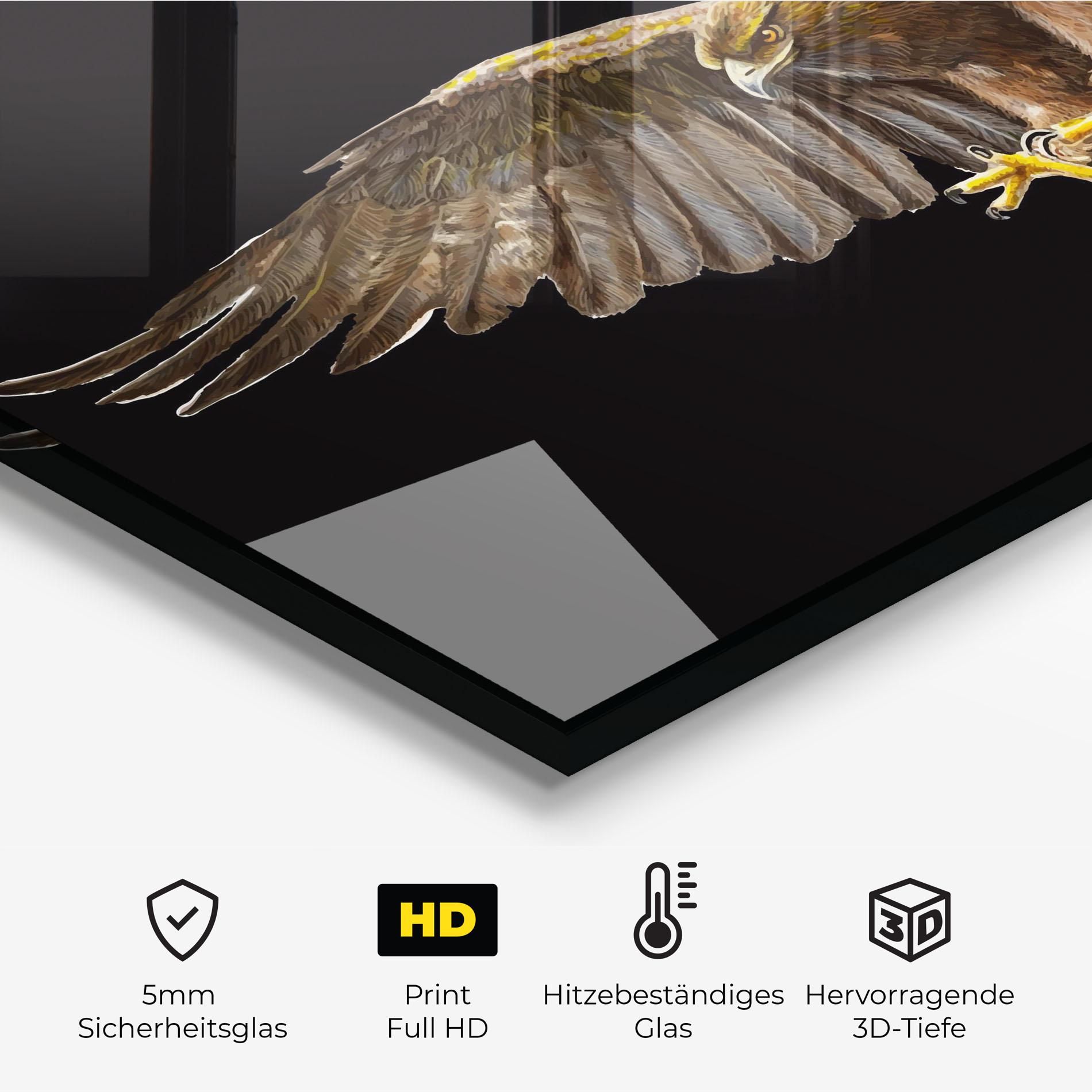 Eagle On Black mockup 2