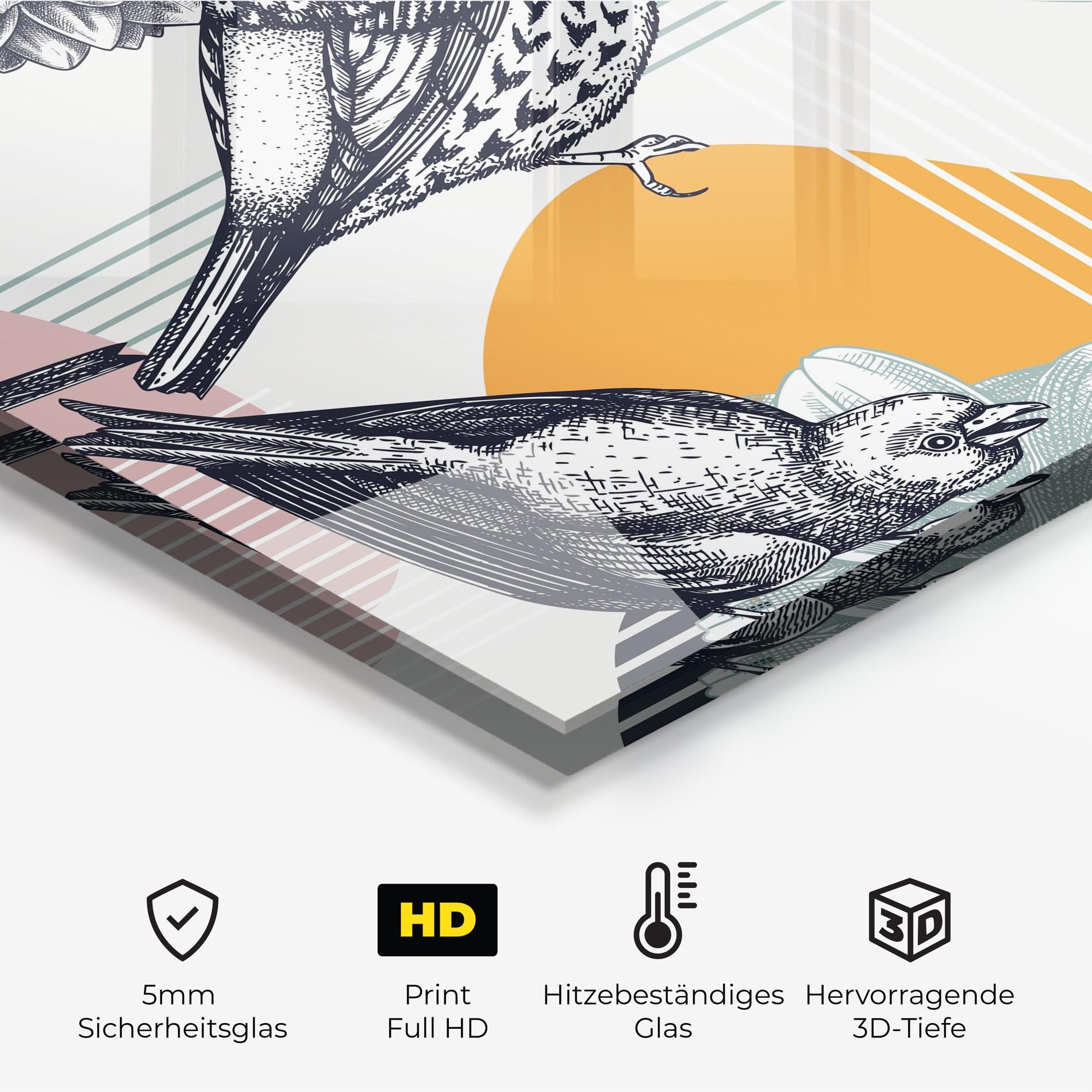 Pretty Birds Collge mockup 2