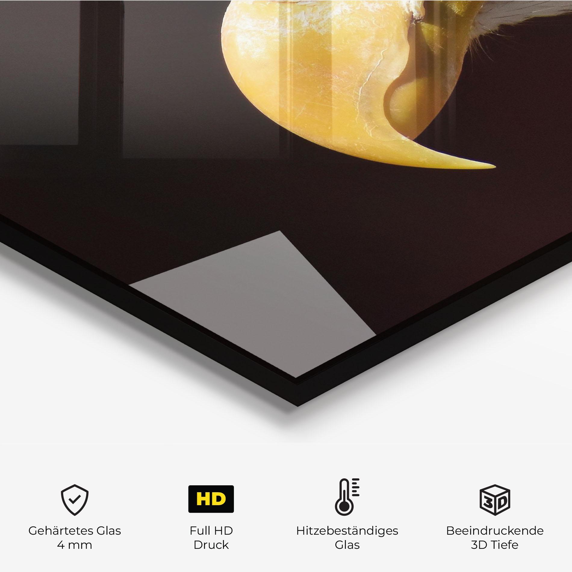 Küchenrückwand Glas Eagle Close Up mockup 2