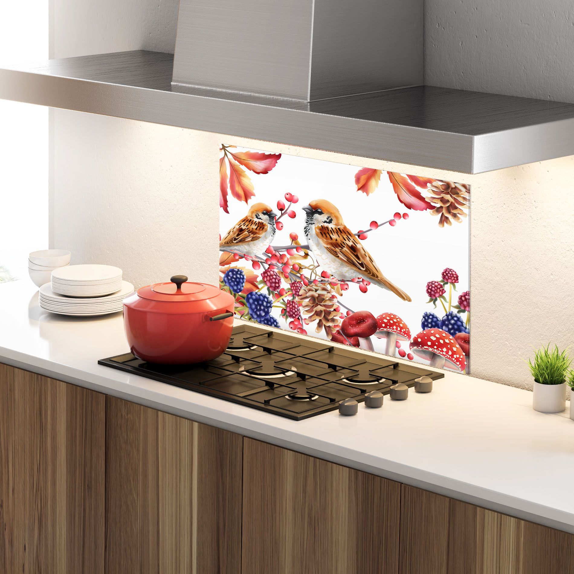 Birds And Berries mockup 4