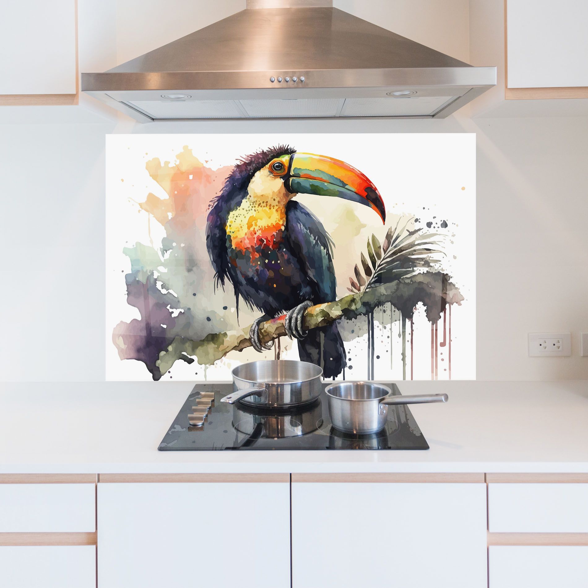Beautiful Toucan Art mockup 5