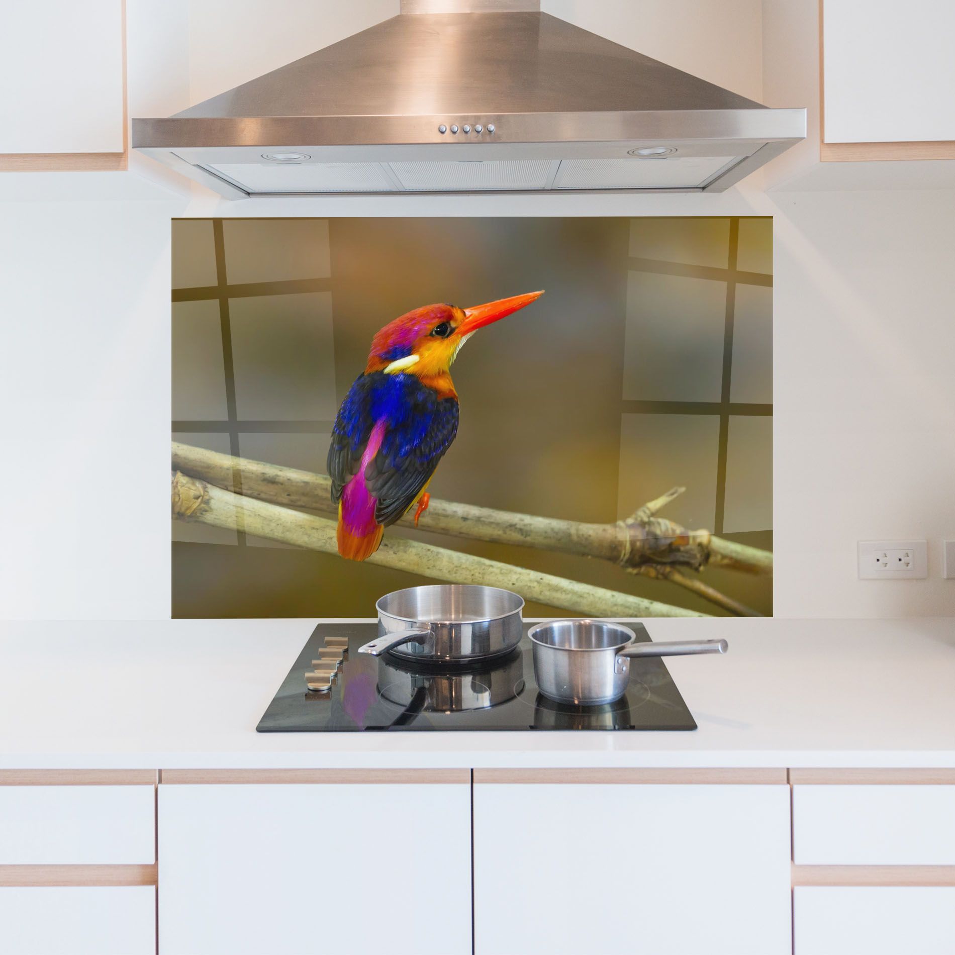 Colorful Bird mockup 5