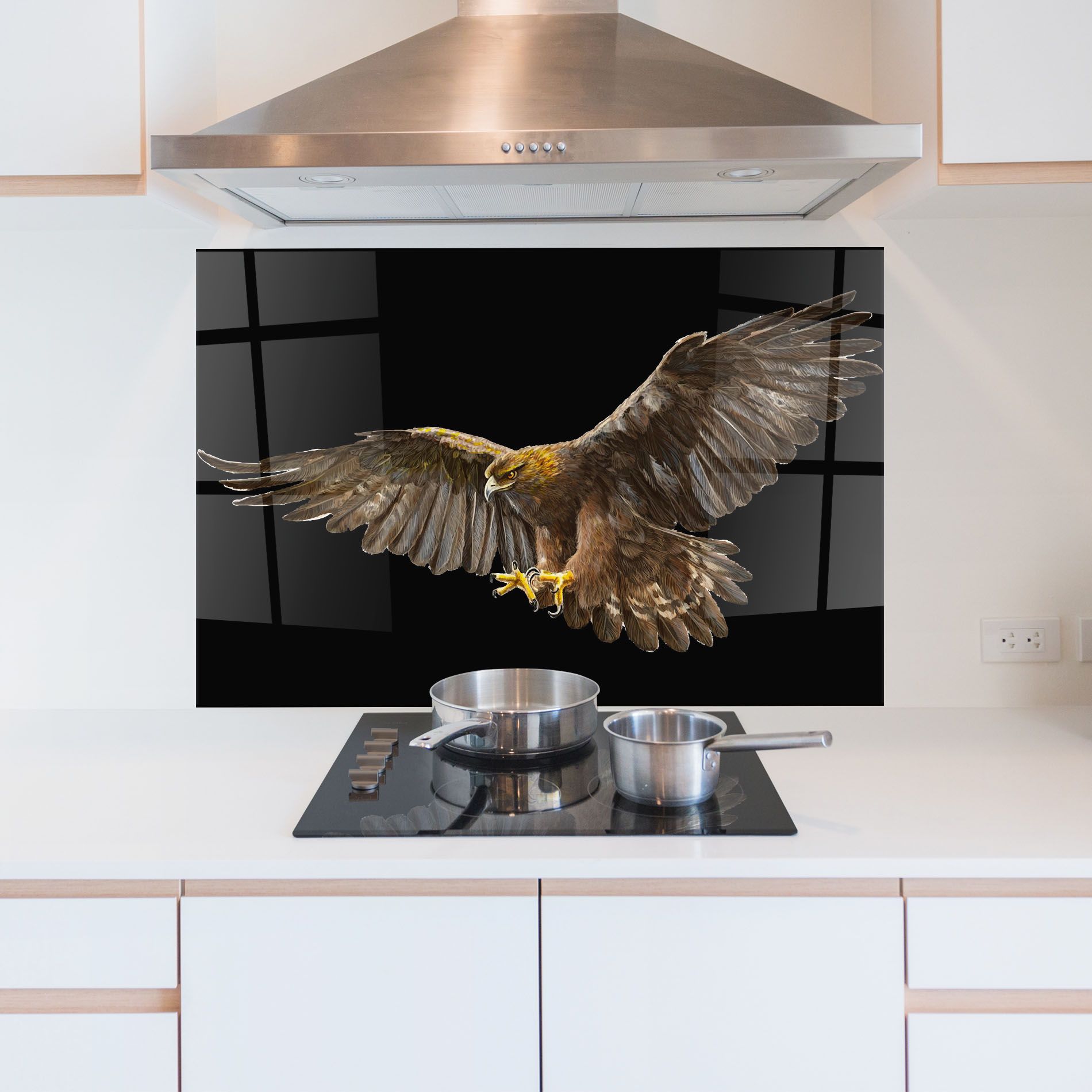 Eagle On Black mockup 5
