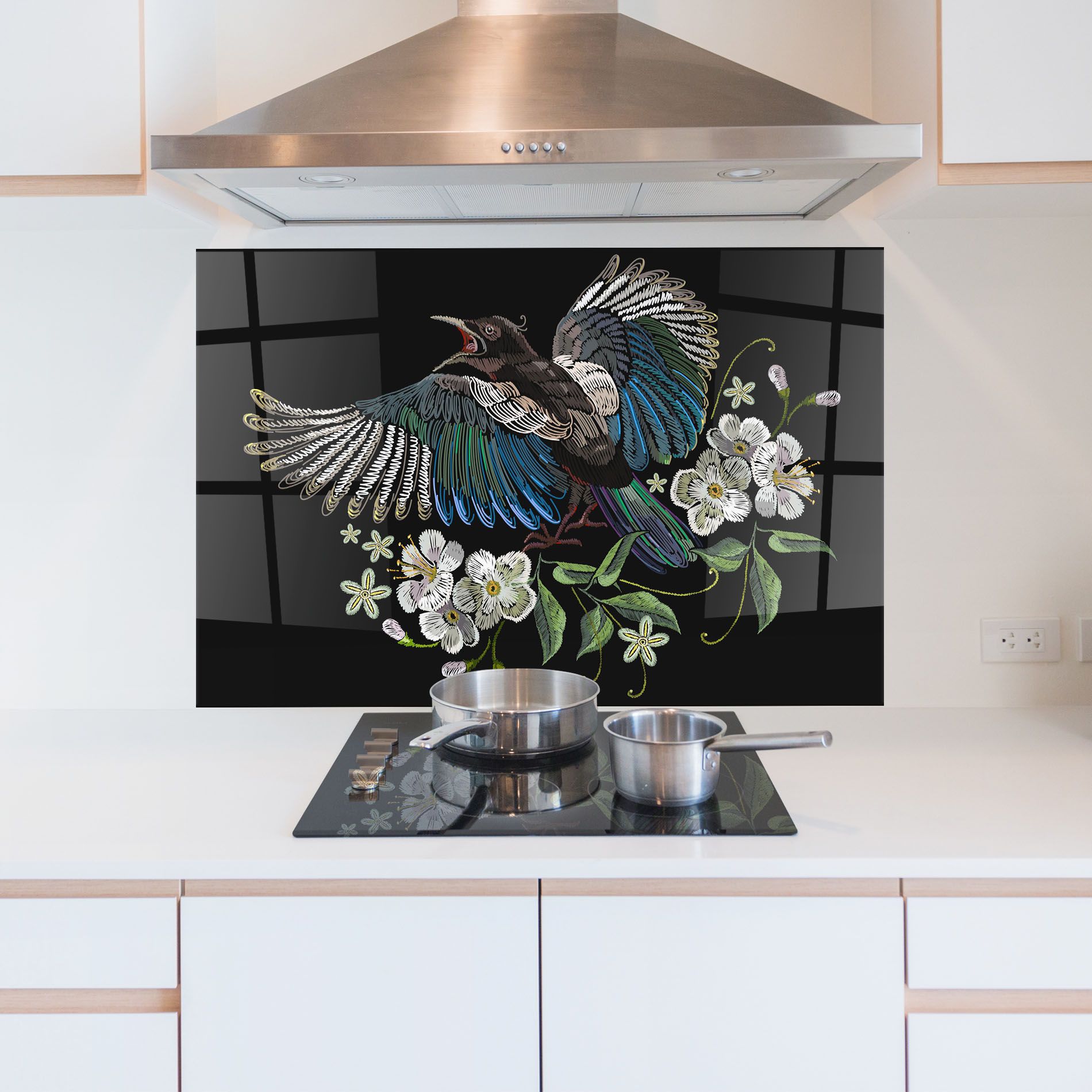 Embroidery Bird mockup 5