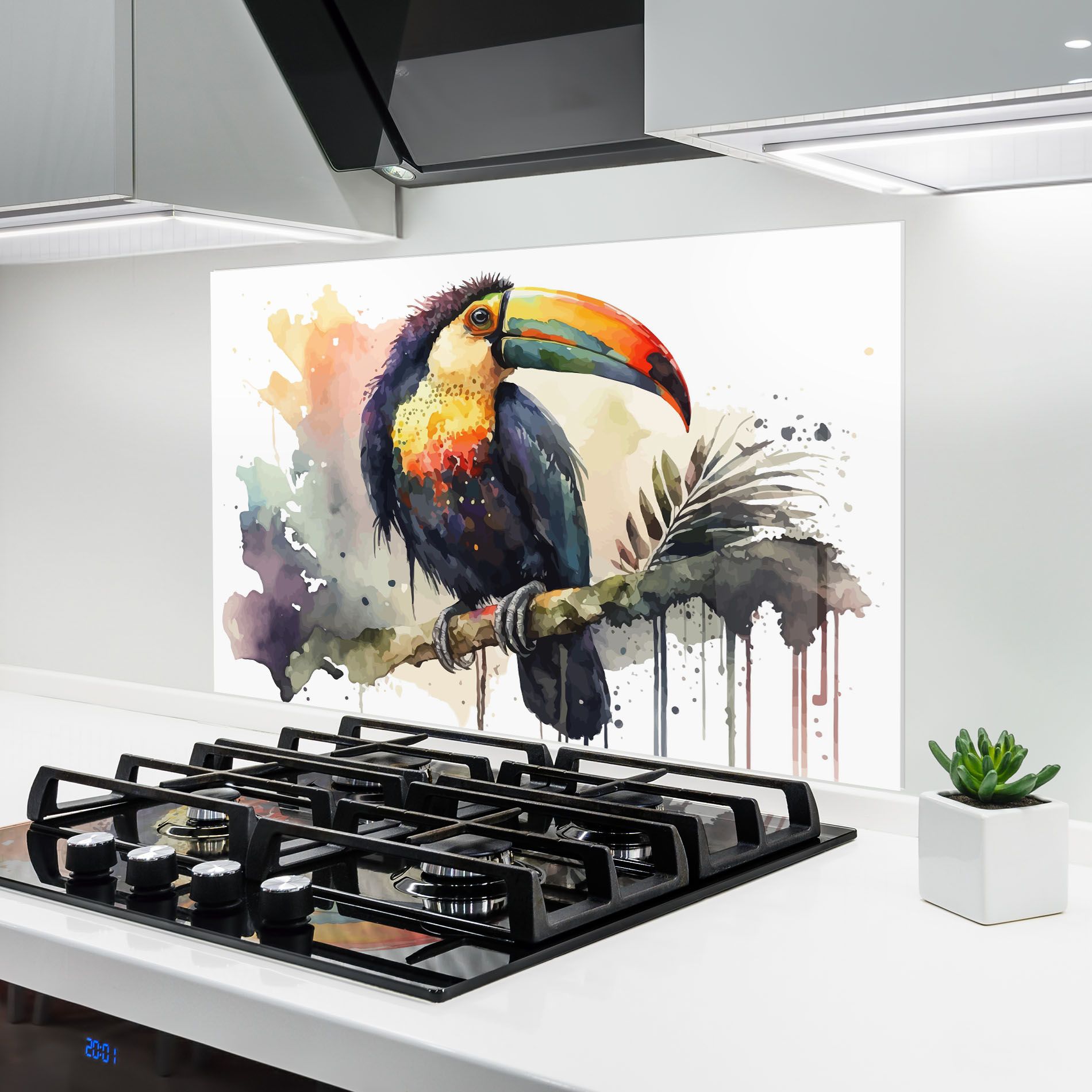 Beautiful Toucan Art mockup 6