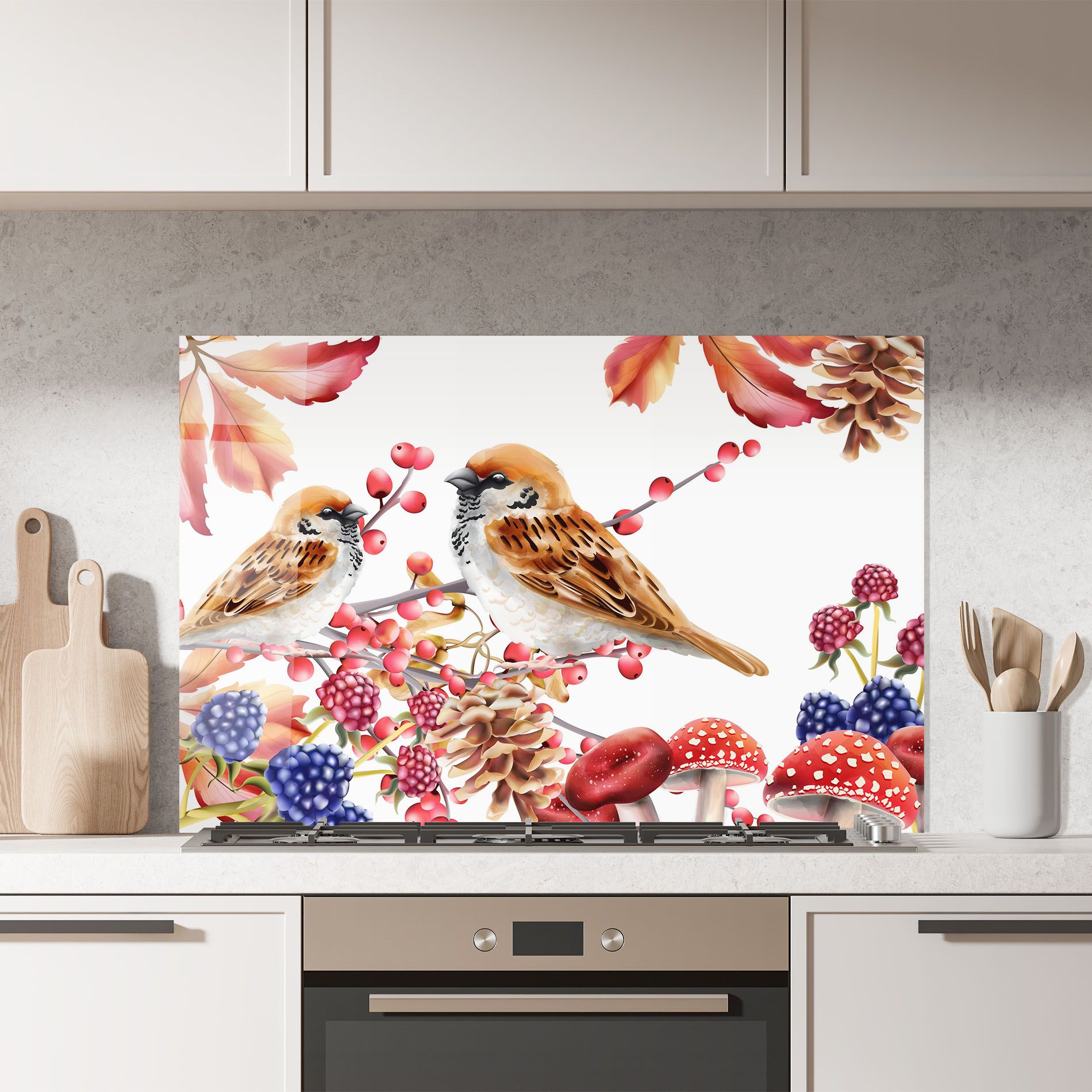 Birds And Berries mockup 7