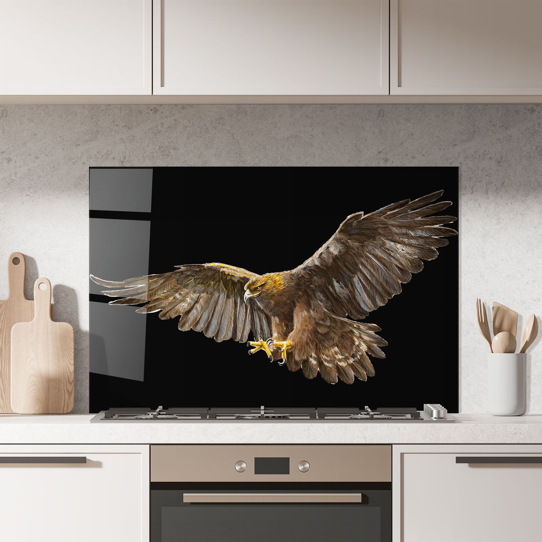 Eagle On Black mockup 7