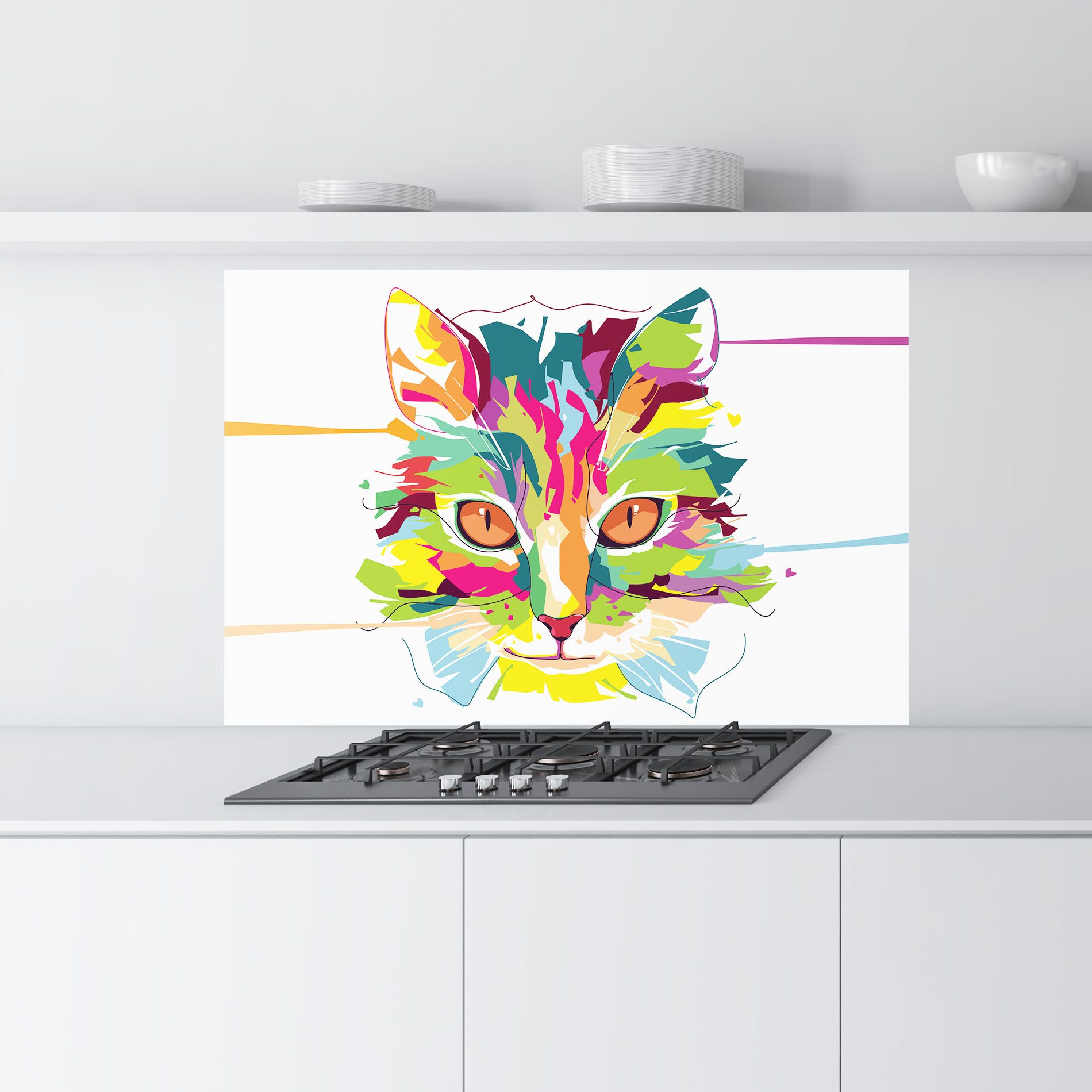 Cat Art Close Up mockup 9