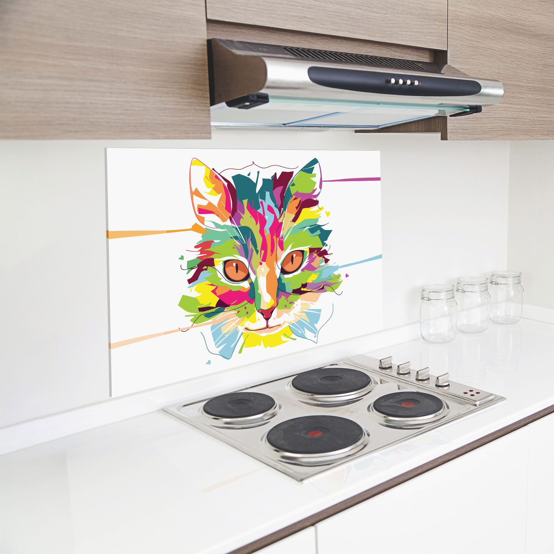 Cat Art Close Up mockup 8