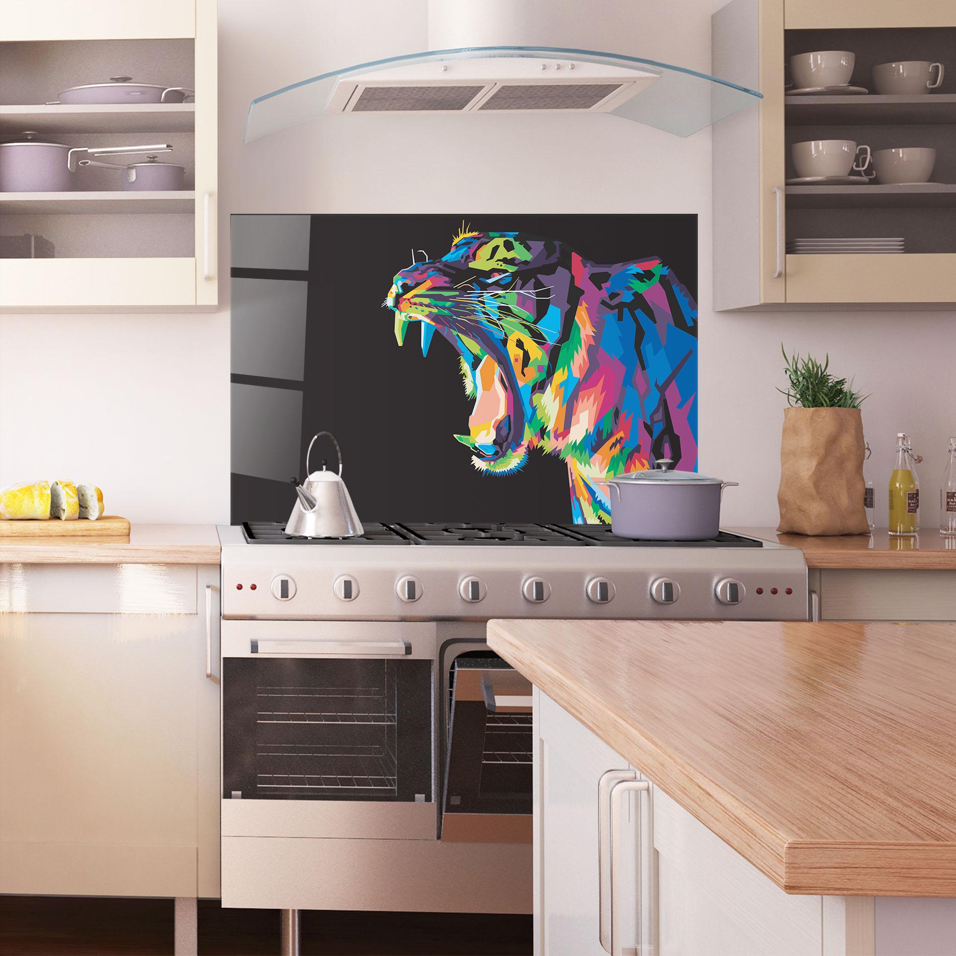 Küchenrückwand Glas Ready To Eat mockup 1