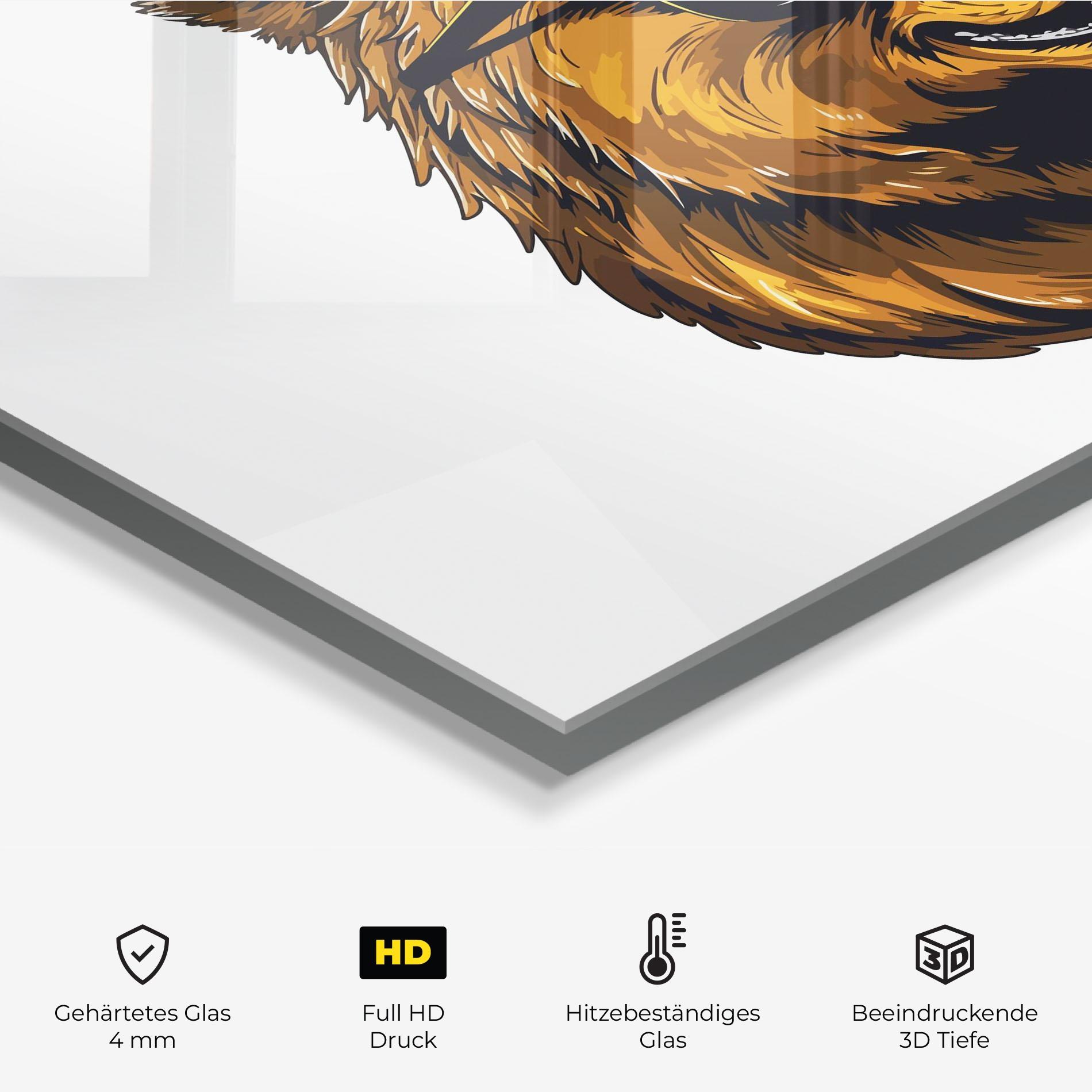 Küchenrückwand Glas Cool Glasses mockup 2