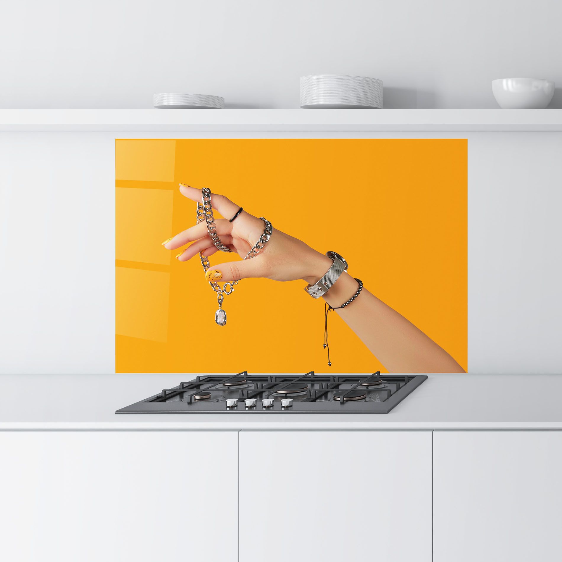 Silver Accessory mockup 9