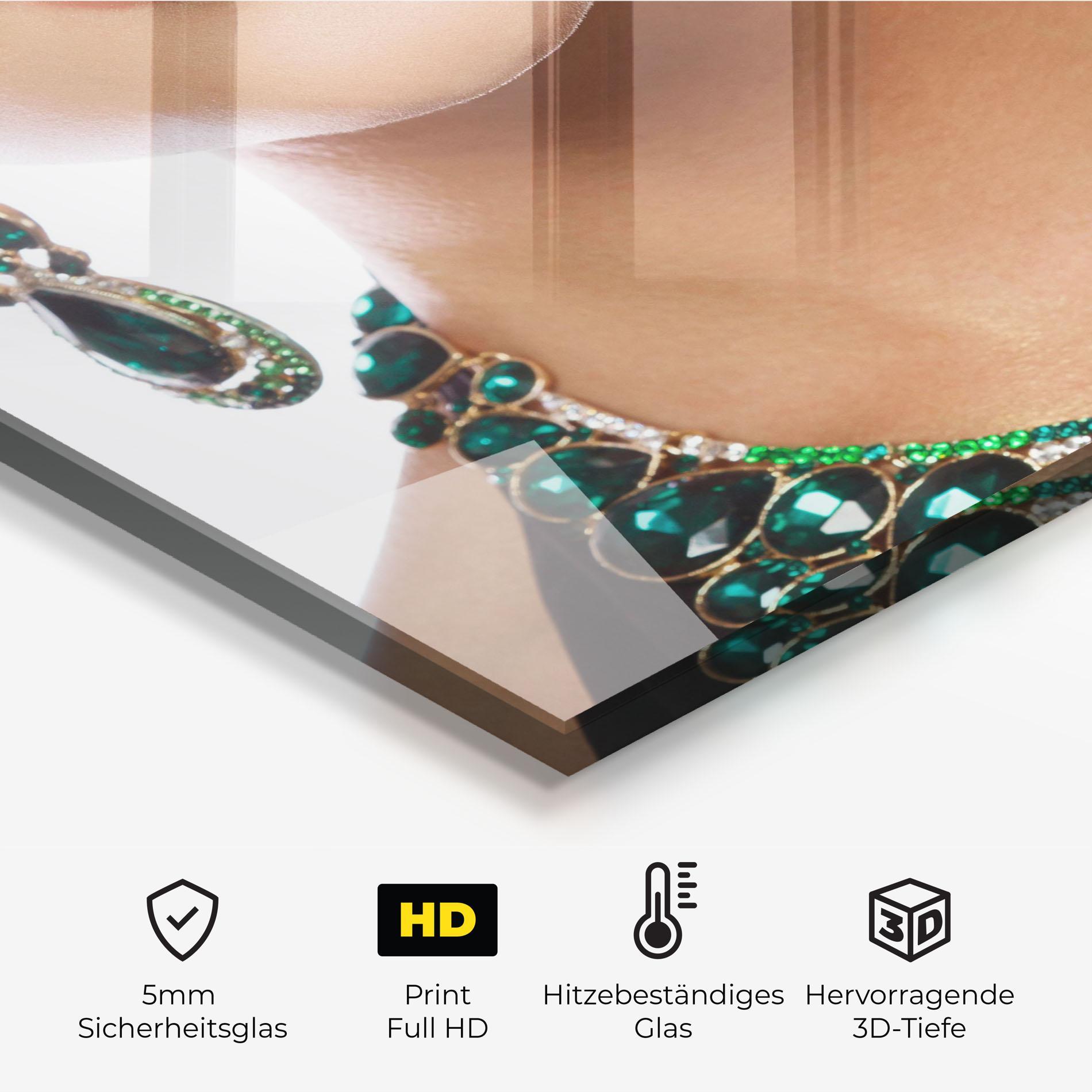 Küchenrückwand Glas Green Accessory mockup 2